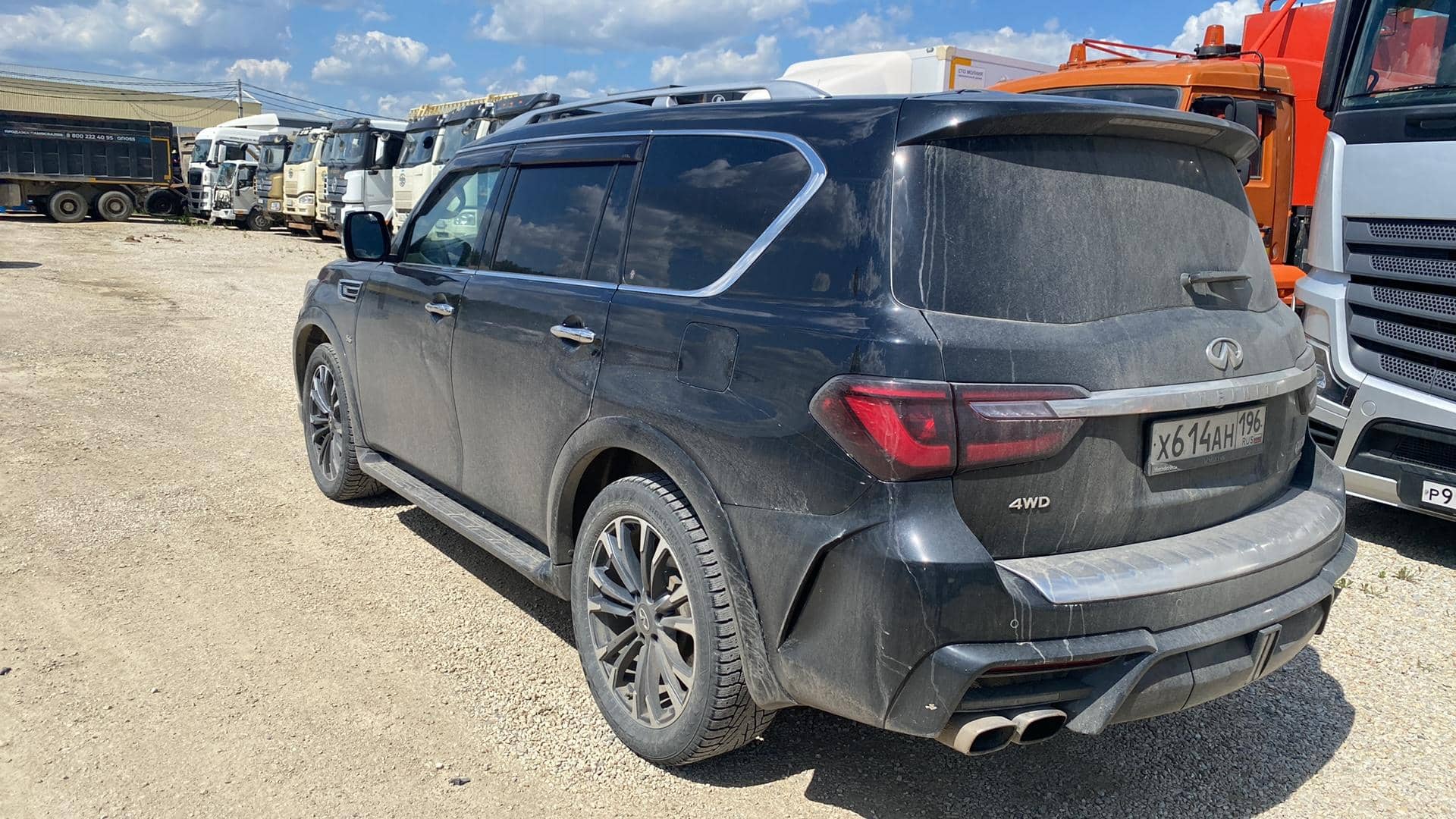 INFINITI QX80,  43 390 км, 2020 года в лизинг