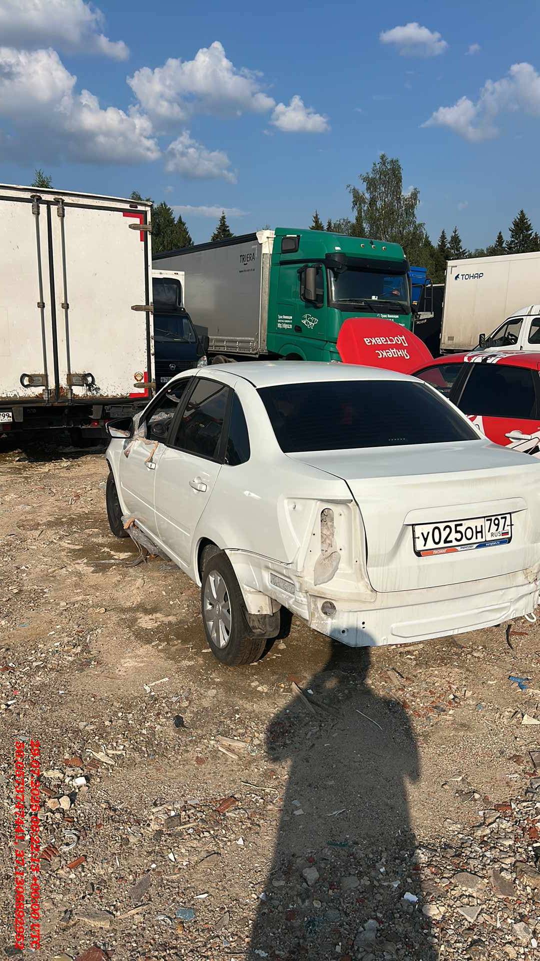 Lada Granta седан,  100 000 км, 2023 года в лизинг