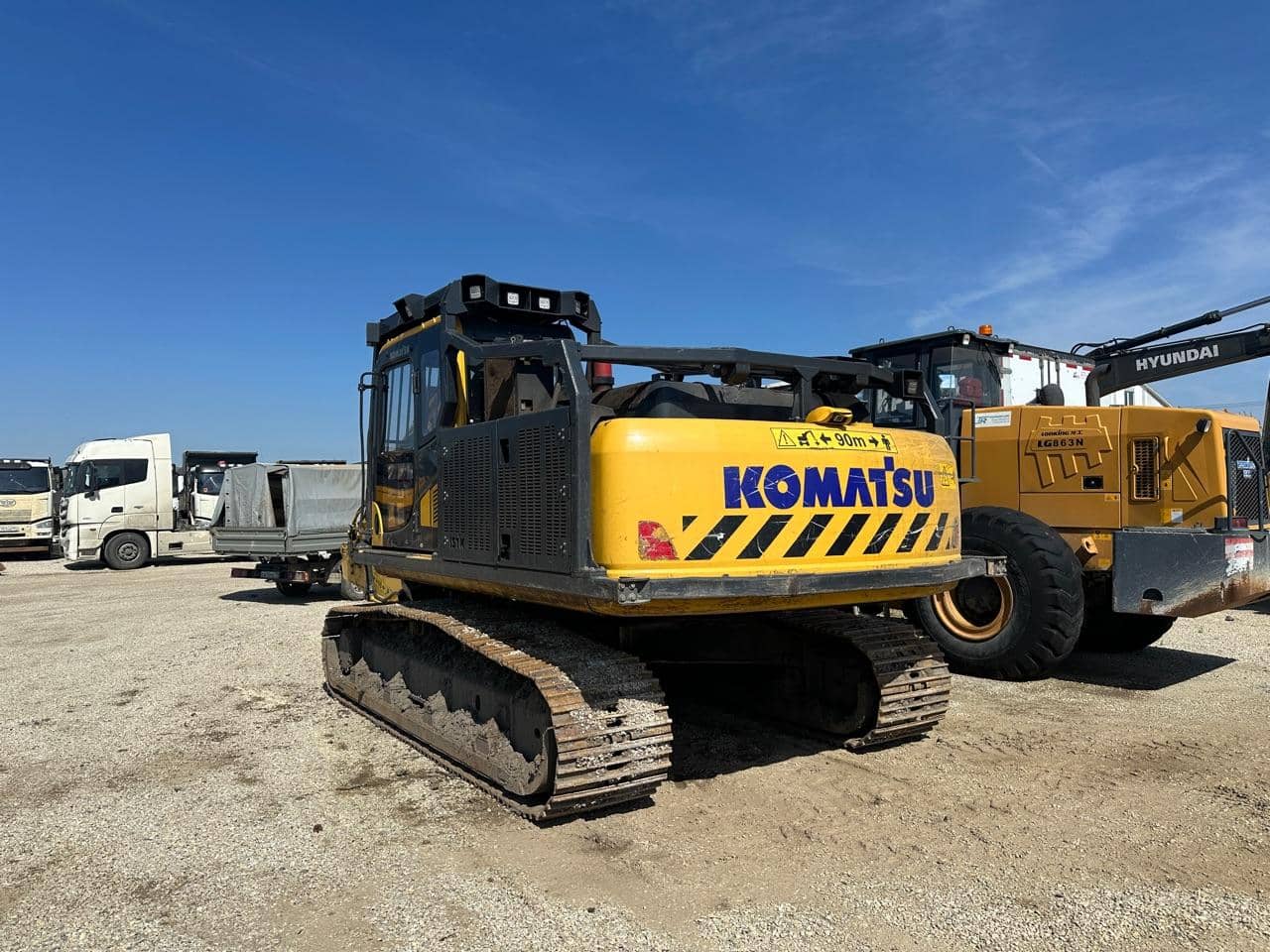 KOMATSU PC210LC-10M0 с харвестрной головкой Komatsu C144, 2022 года в лизинг