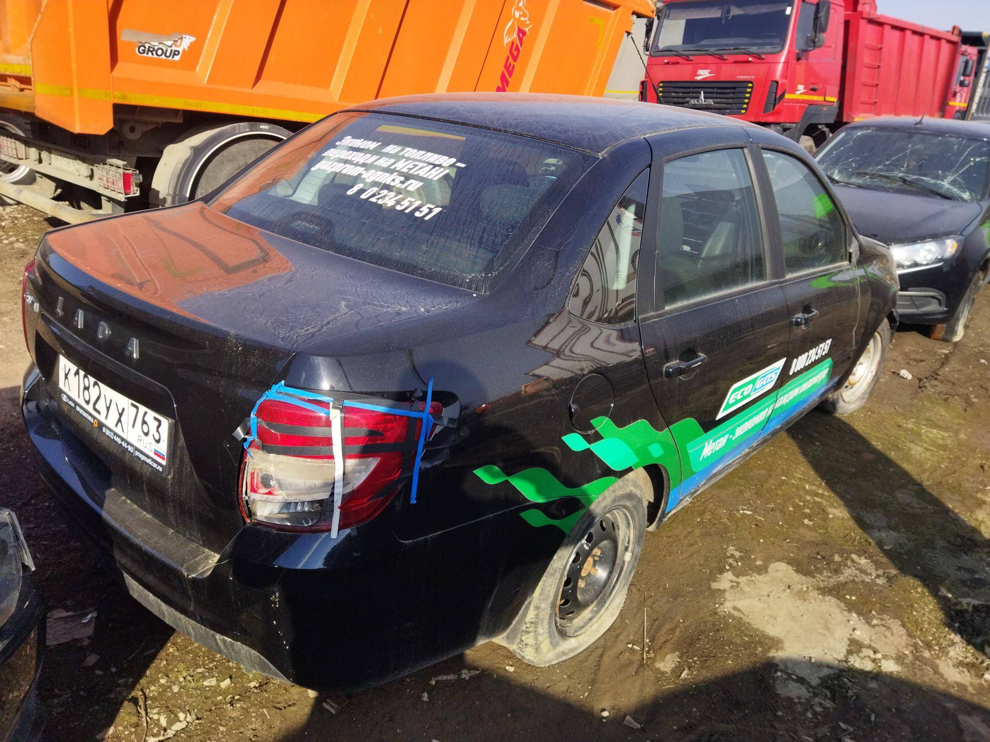 Lada Granta седан,  59 000 км, 2022 года в лизинг