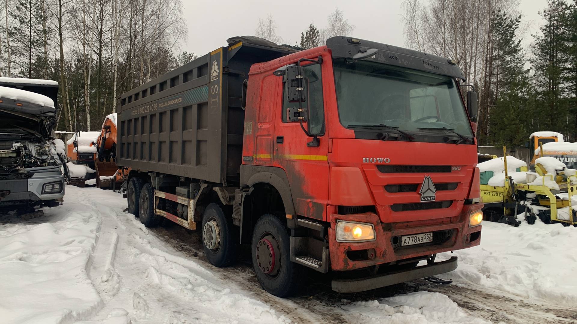 HOWO ZZ3407S3867E 8x4