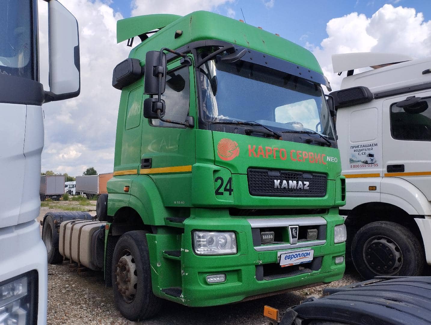 КАМАЗ 5490-022-87(S5)NEO,  650 000 км, 2017 года в лизинг