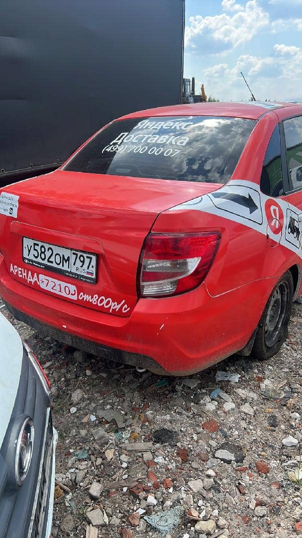 Lada Granta седан,  5 000 км, 2023 года в лизинг