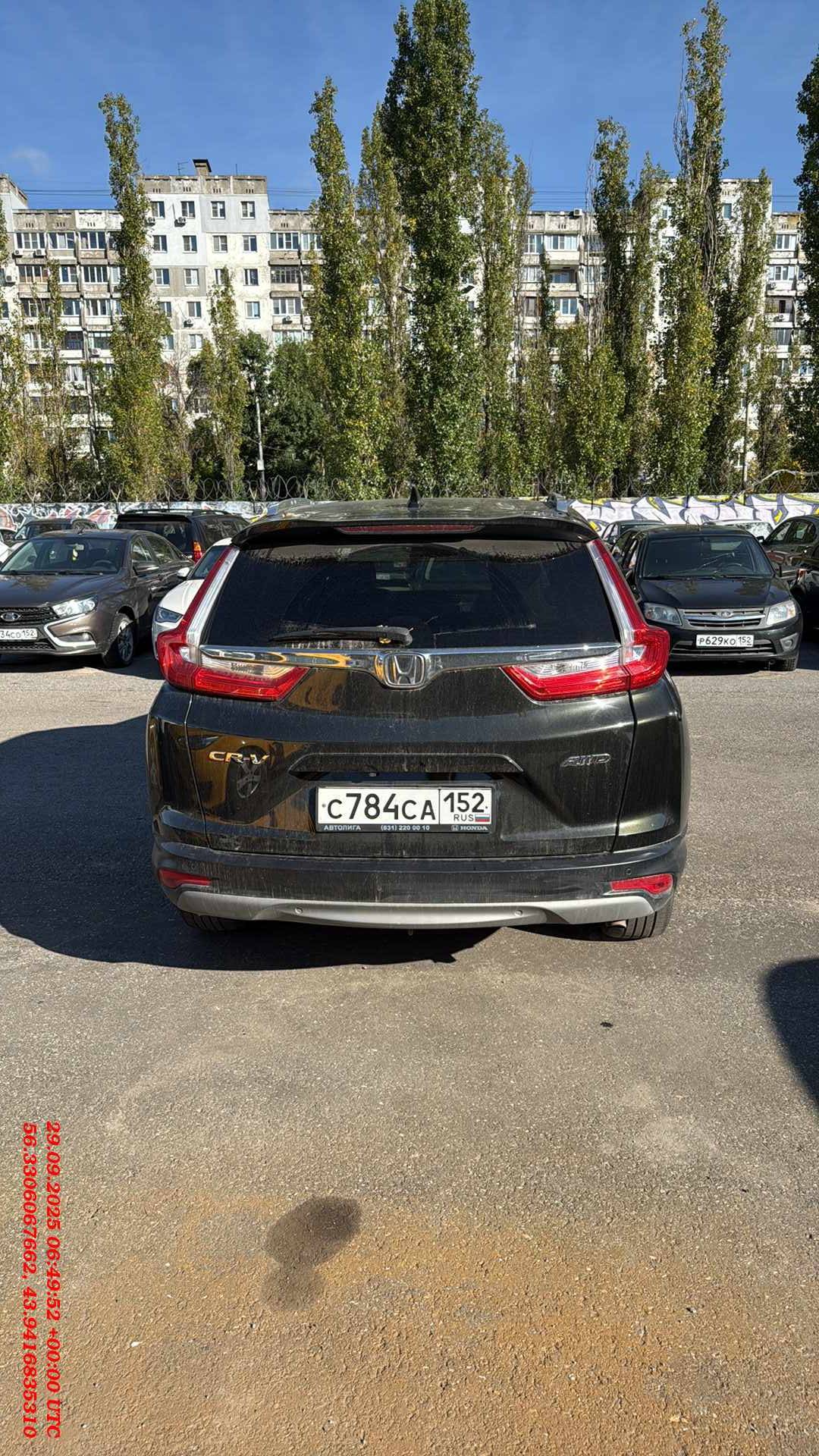 Honda CR-V,  71 000 км, 2019 года в лизинг