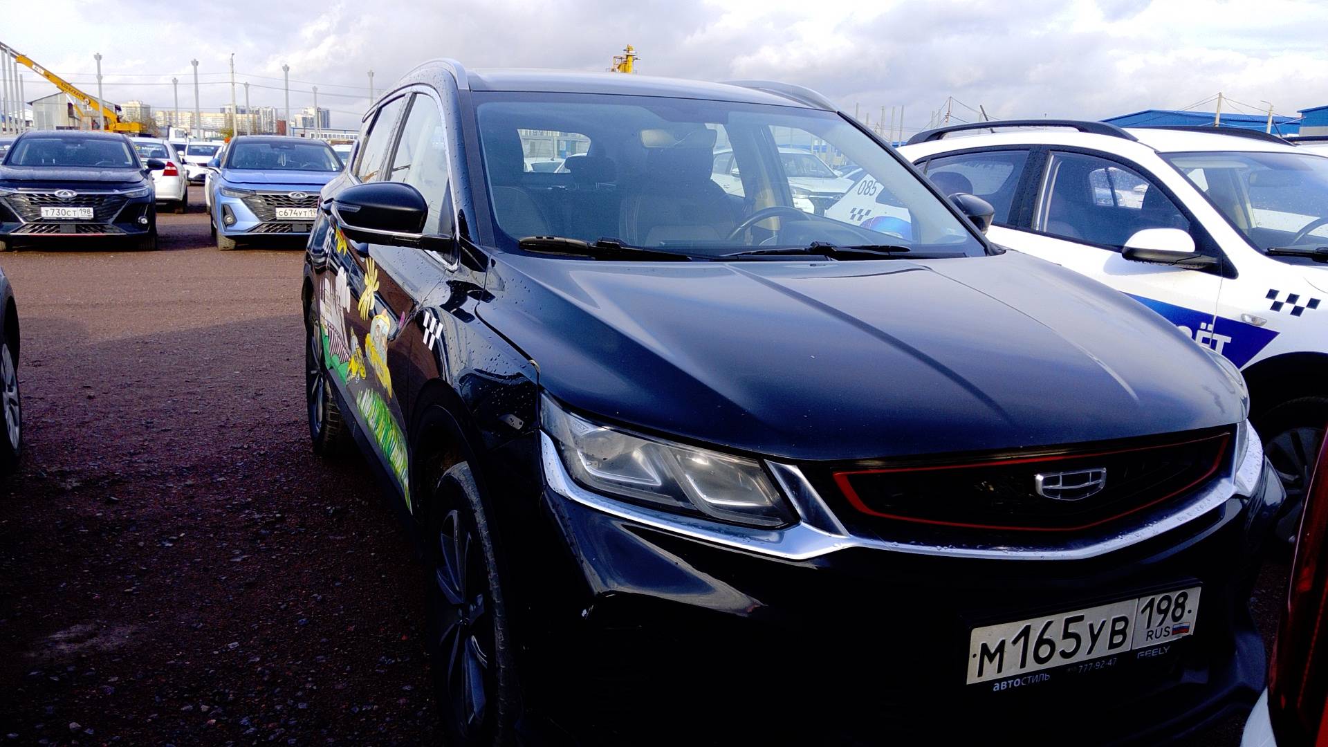 Geely Coolray,  324 607 км, 2022 года в лизинг