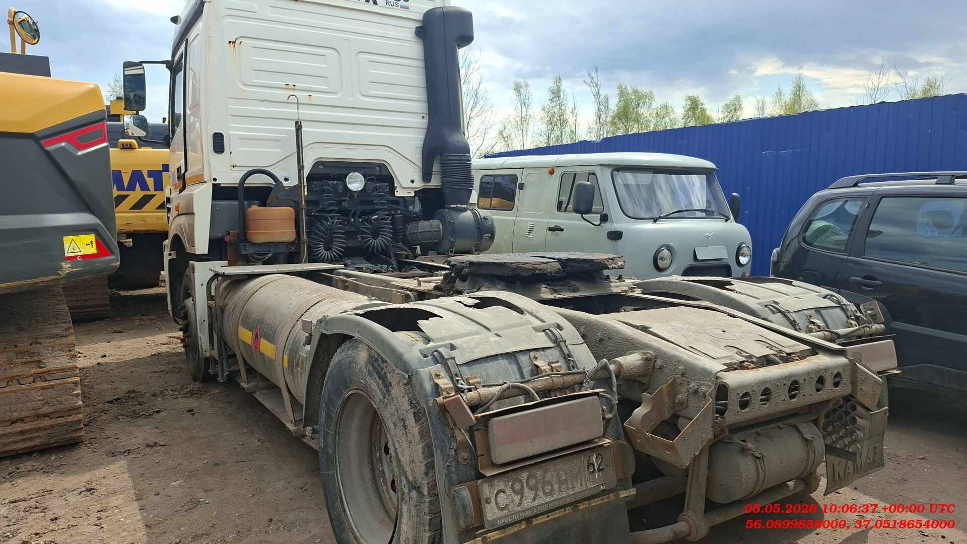 КАМАЗ 5490-5P CNG (M1840),  712 537 км, 2020 года в лизинг