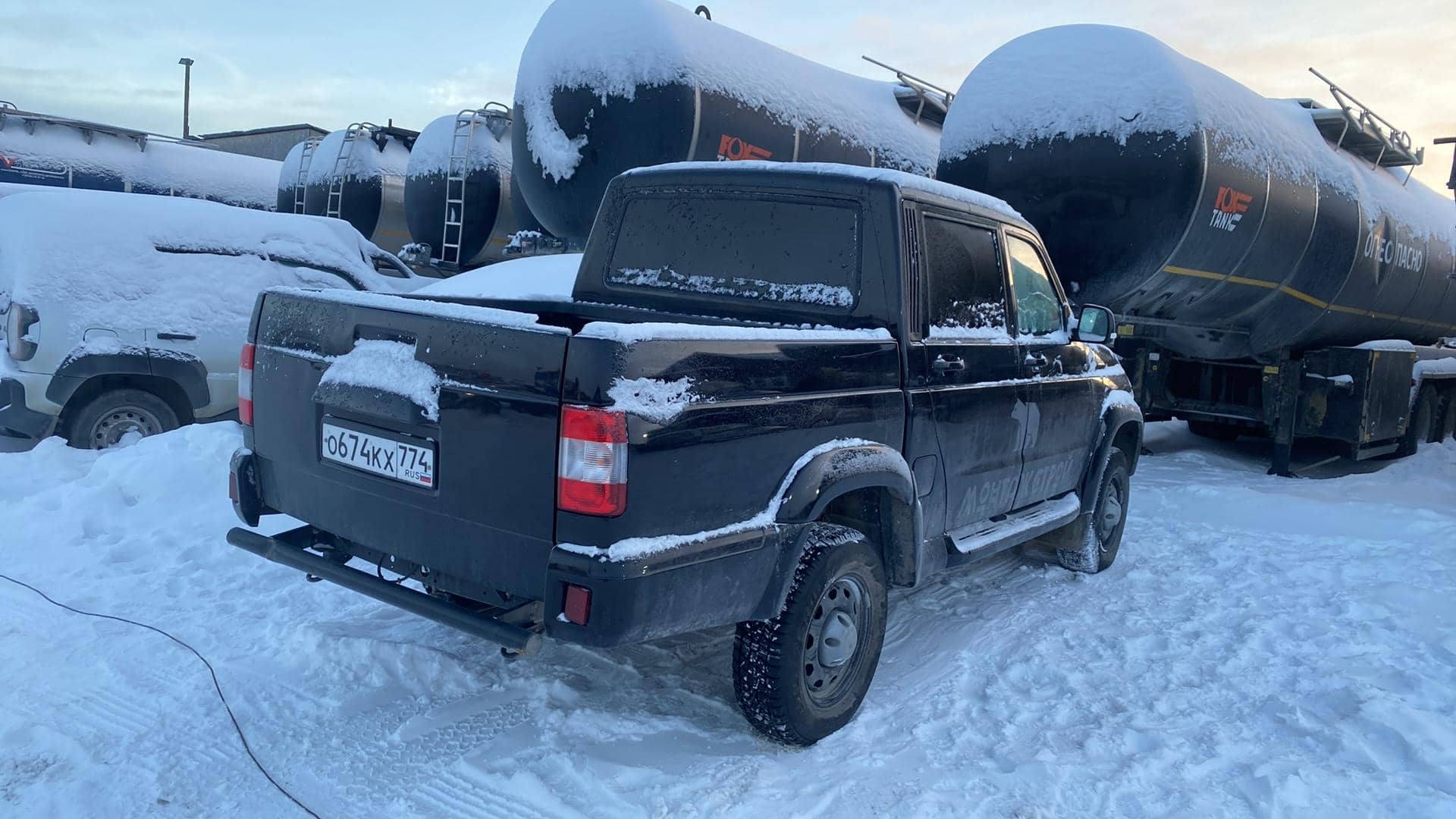УАЗ Pickup,  30 000 км, 2024 года в лизинг