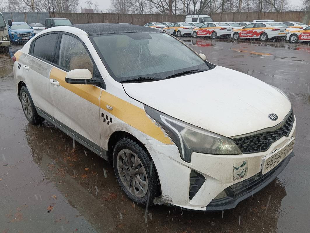 KIA Rio,  213 846 км, 2021 года в лизинг
