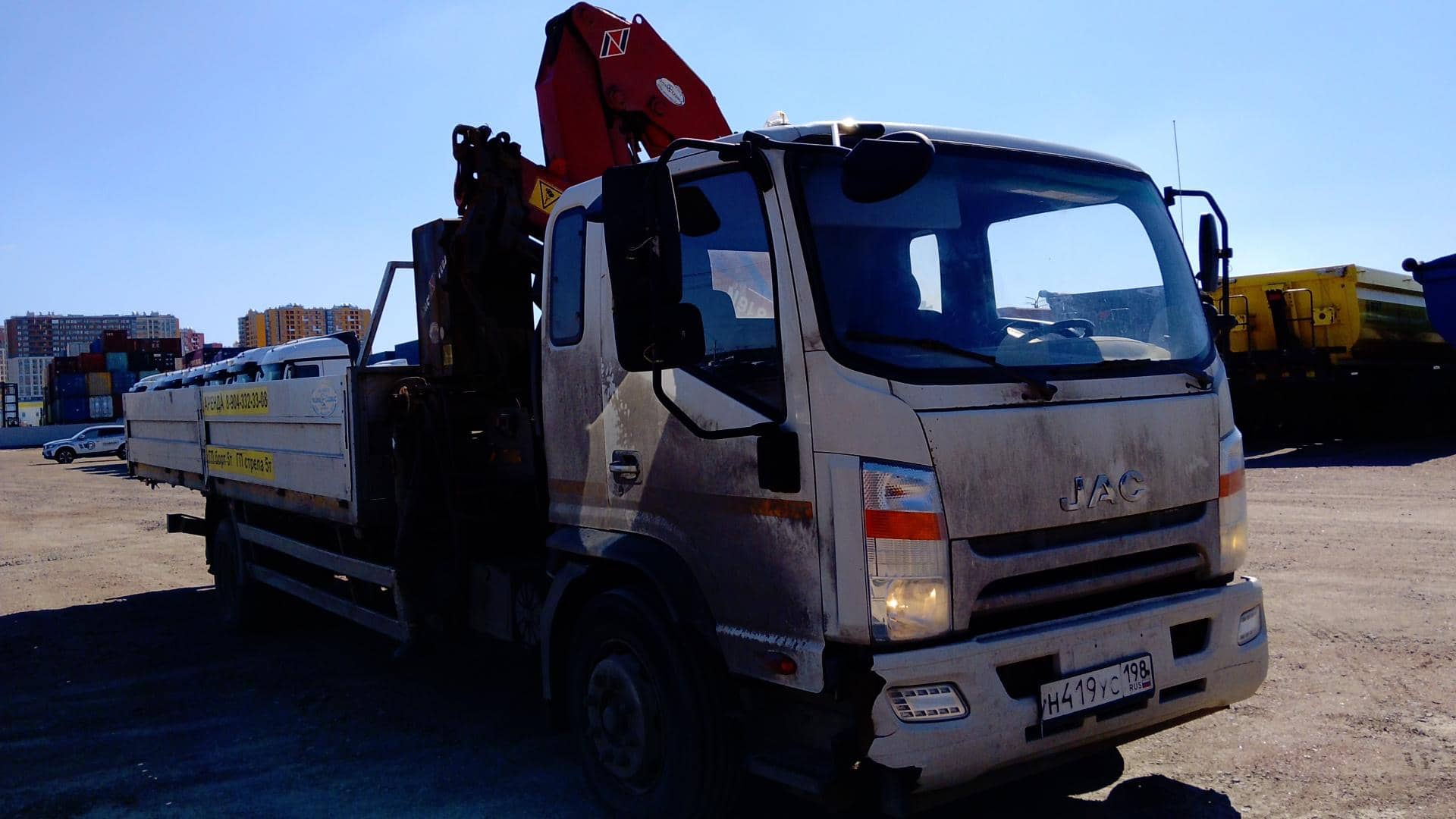 JAC N 120,  119 567 км, 2023 года в лизинг