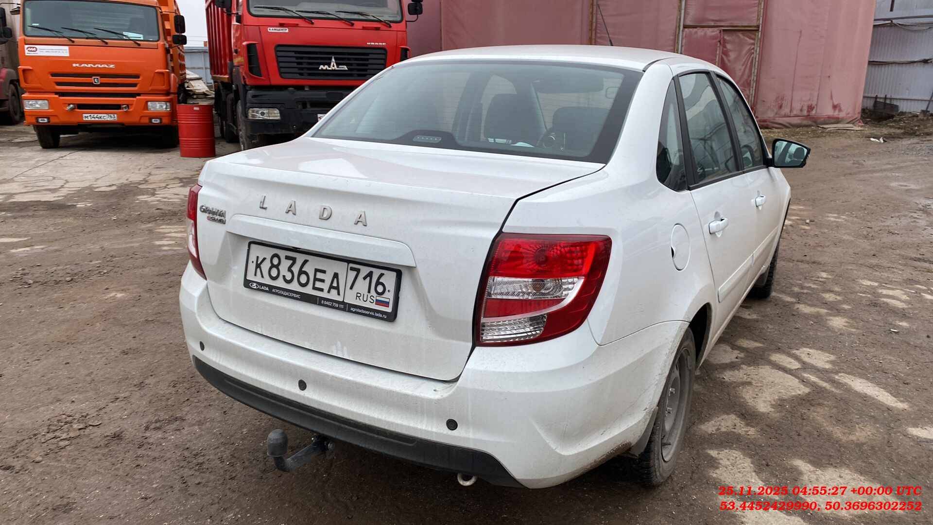 Lada Granta седан,  11 359 км, 2025 года в лизинг