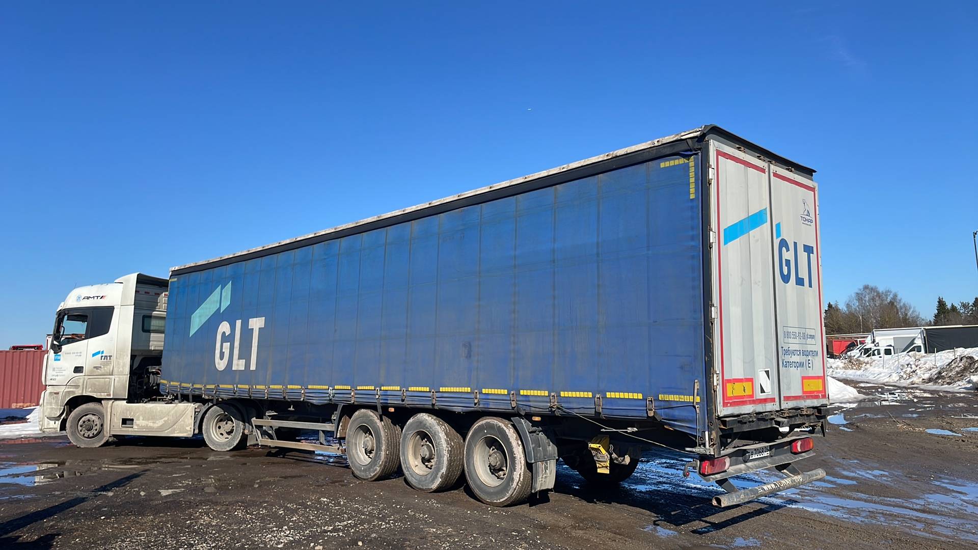 Тонар Тентованный 97461, 2018 года в лизинг