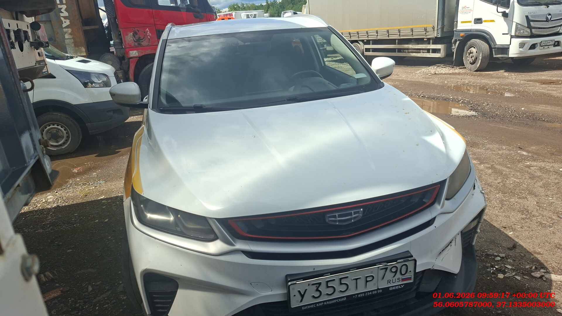 Geely Coolray,  285 141 км, 2023 года в лизинг