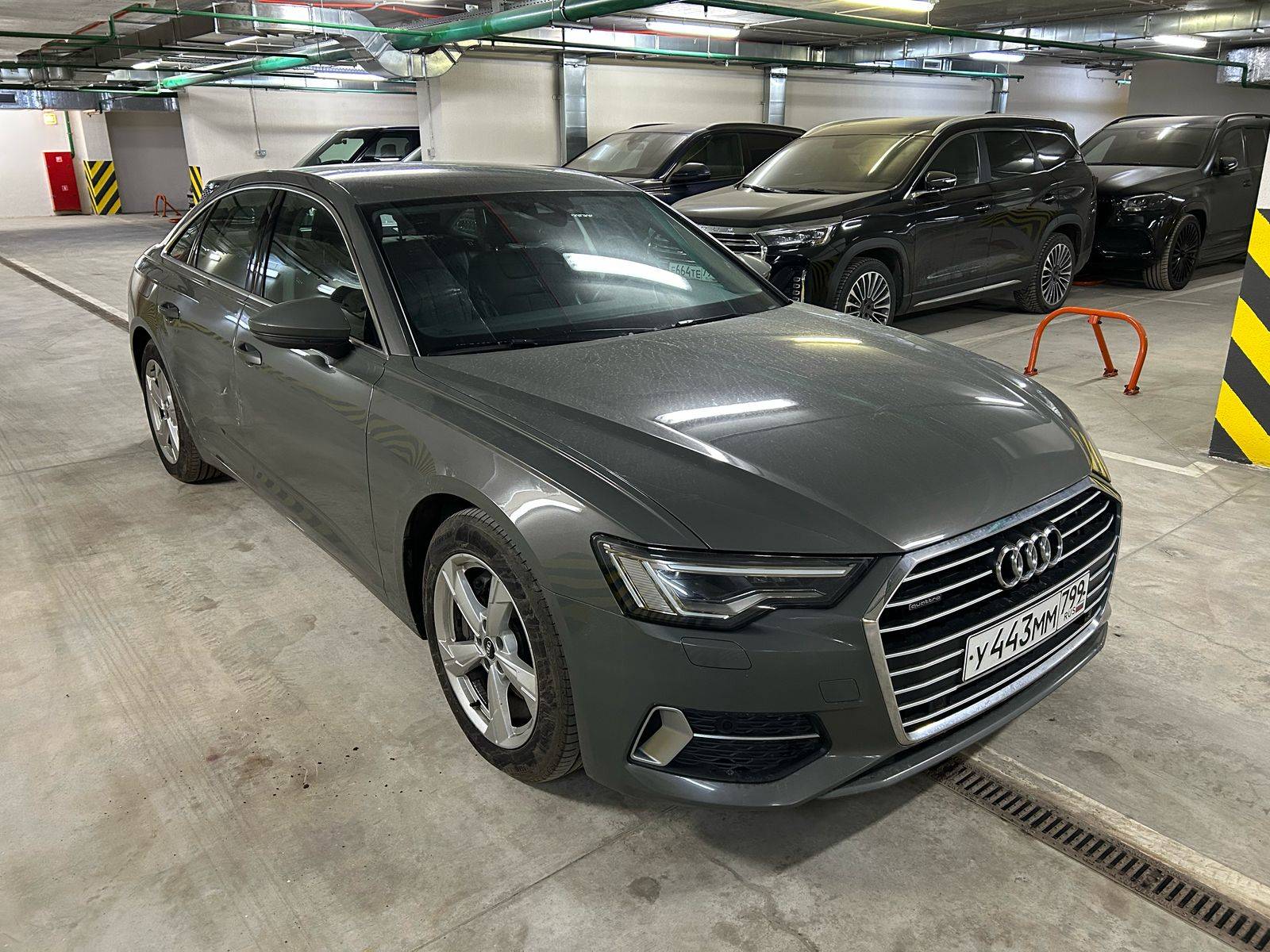 Audi A6,  72 455 км, 2022 года в лизинг
