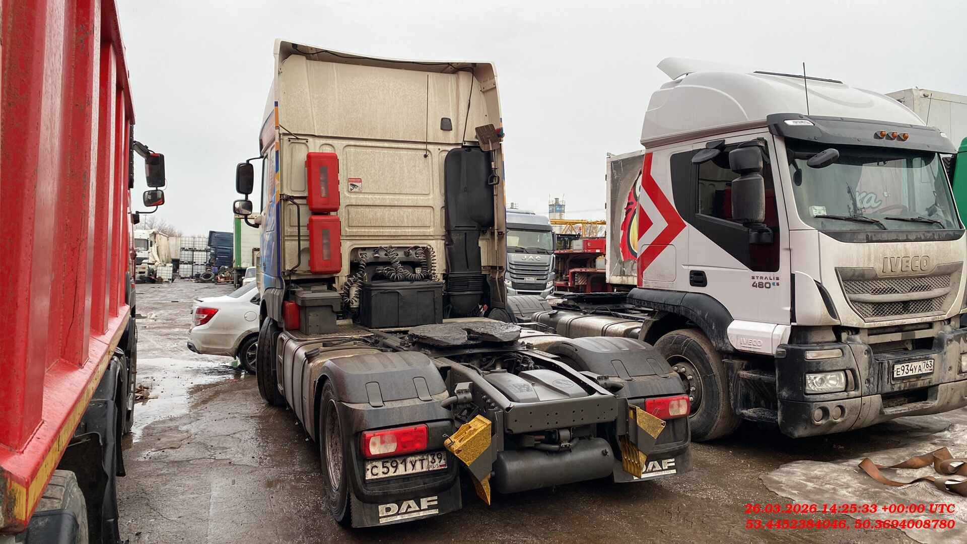 DAF XF 480 FT 4x2 (Super Space Cab),  148 767 км, 2023 года в лизинг