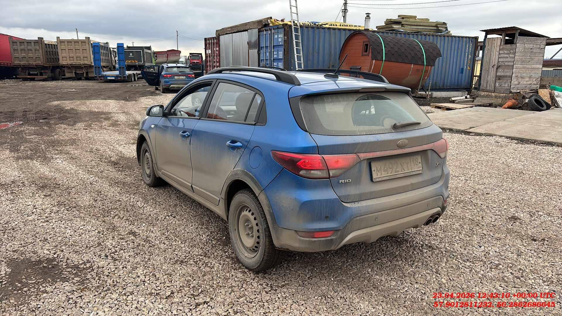 KIA Rio X-Line,  133 788 км, 2019 года в лизинг