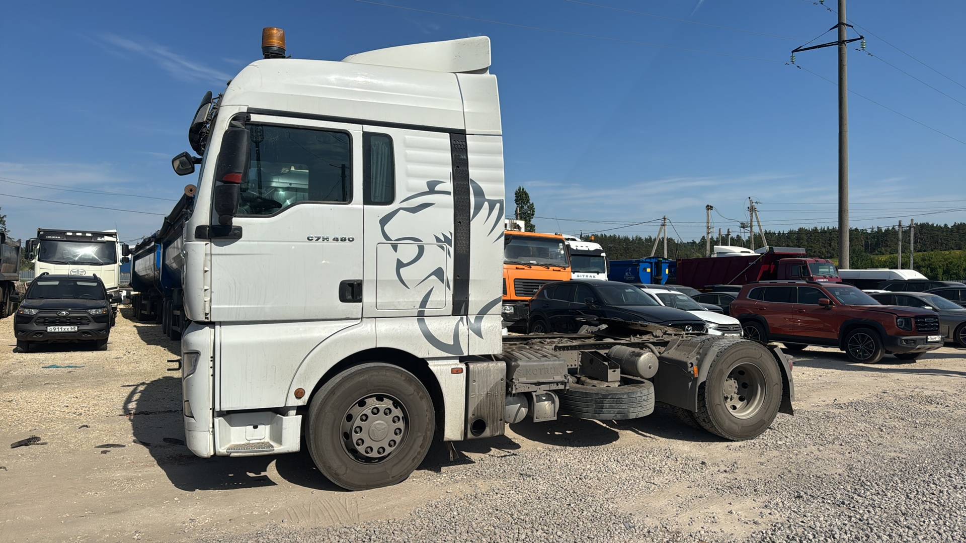 Sitrak C7H 4x2 ZZ4186V361HE,  430 795 км, 2022 года в лизинг