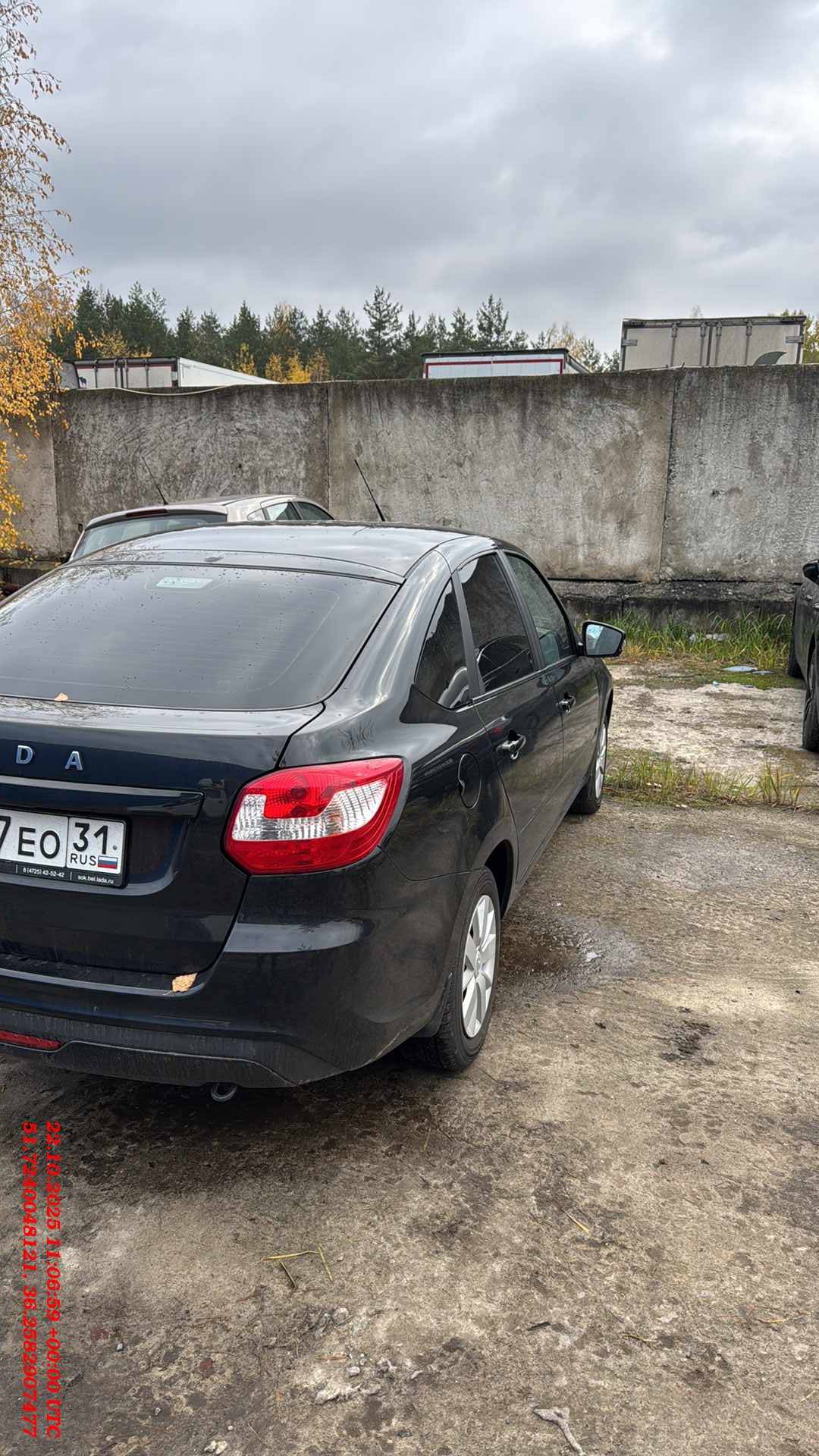 Lada Granta лифтбек,  53 866 км, 2023 года в лизинг