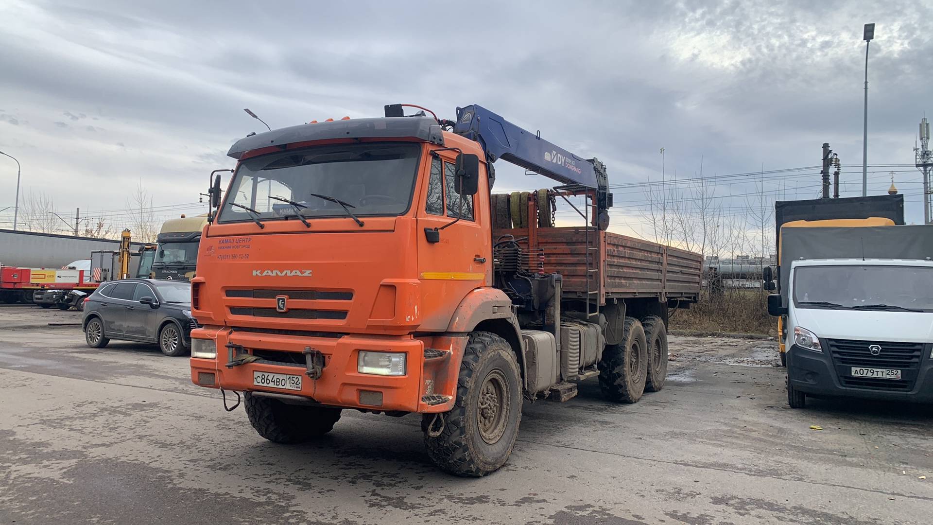 КАМАЗ 43118-50(E5),  69 414 км, 2019 года