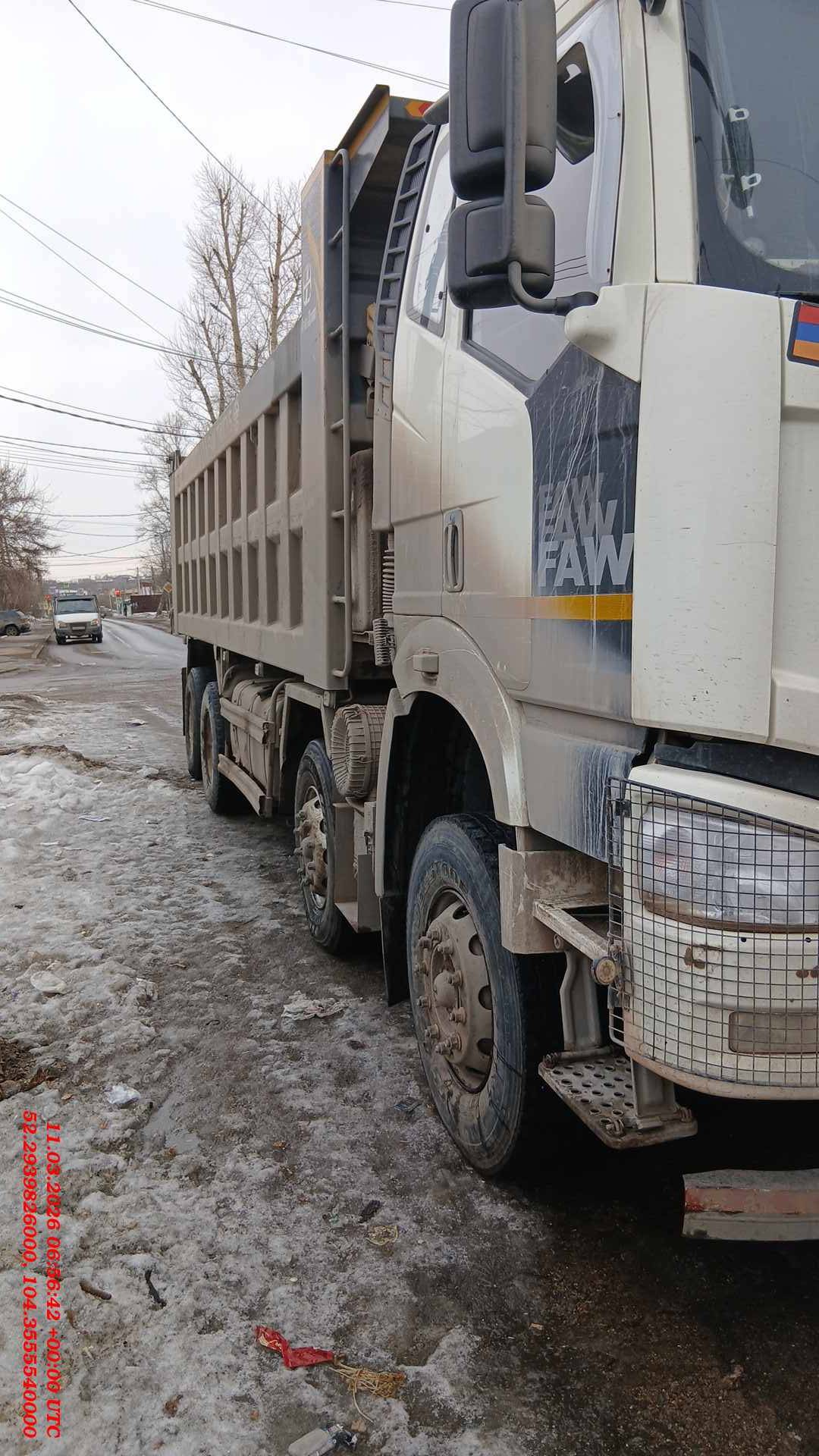 FAW CA3310P66K24T4E5 8х4,  190 726 км, 2022 года в лизинг