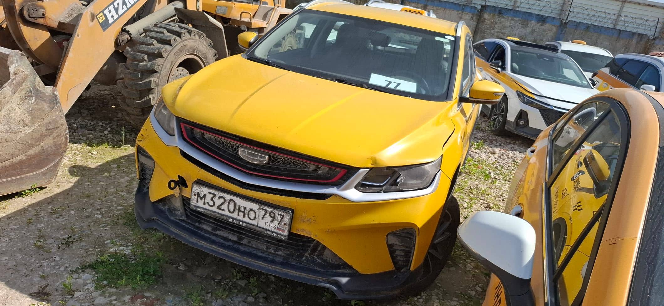 Geely Coolray,  43 500 км, 2023 года в лизинг