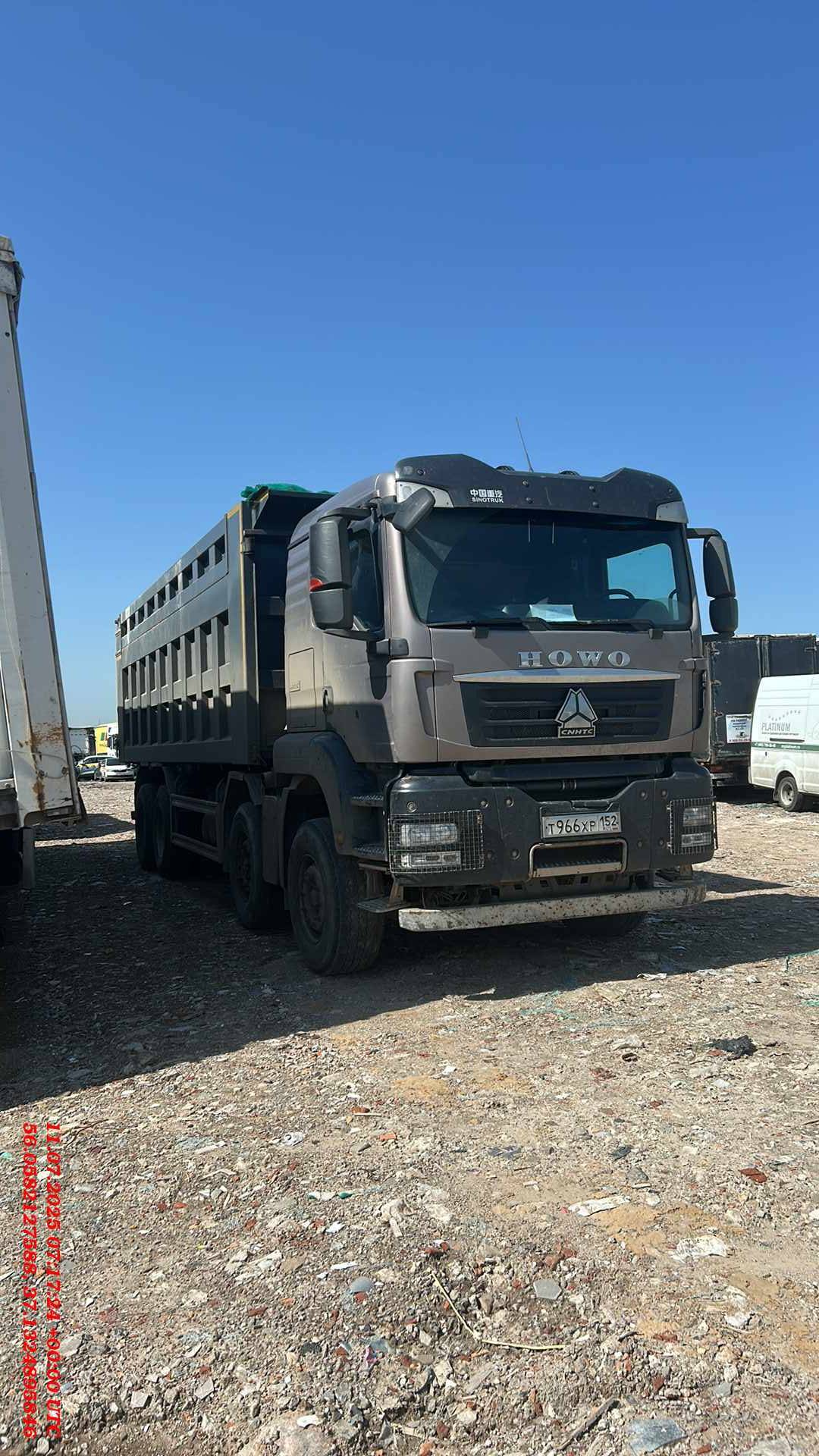 HOWO ZZ3317V386GE1 8х4,  355 455 км, 2022 года в лизинг