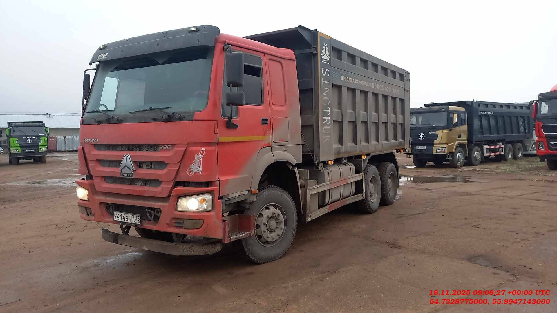 HOWO ZZ3327S3847E 6х4,  406 356 км, 2022 года в лизинг