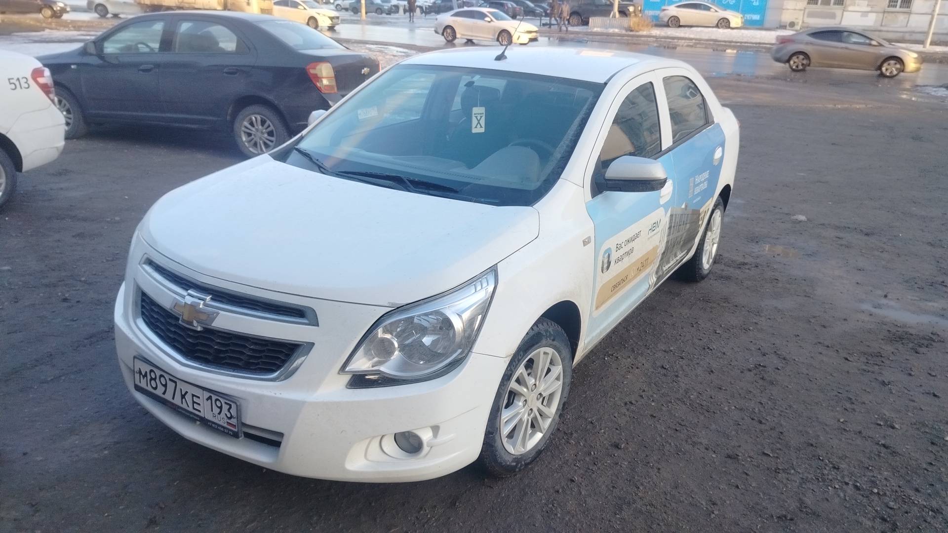 Chevrolet Cobalt,  75 561 км, 2023 года в лизинг