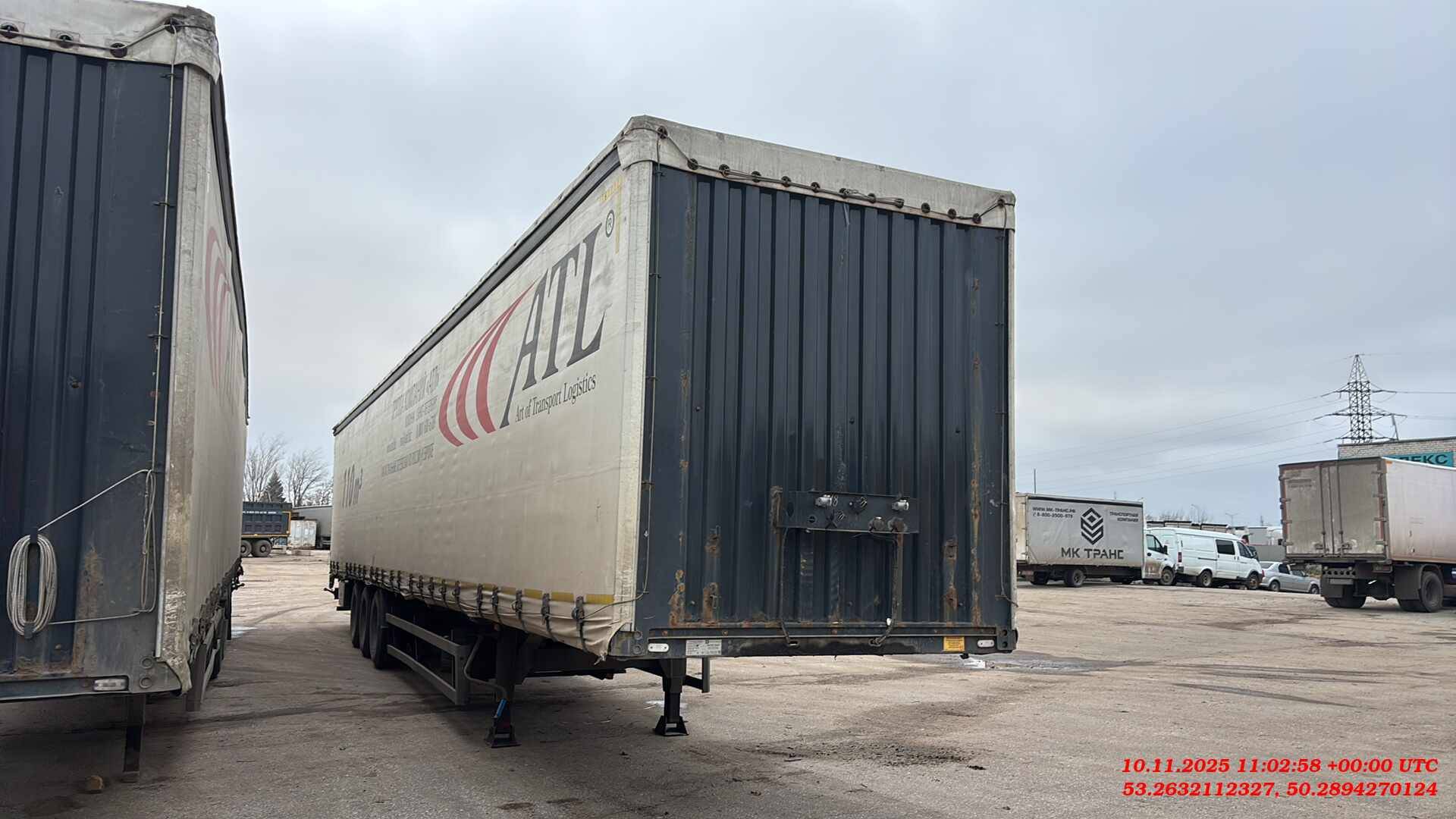 Тонар 98881 Шторно-бортовой, 2019 года в лизинг