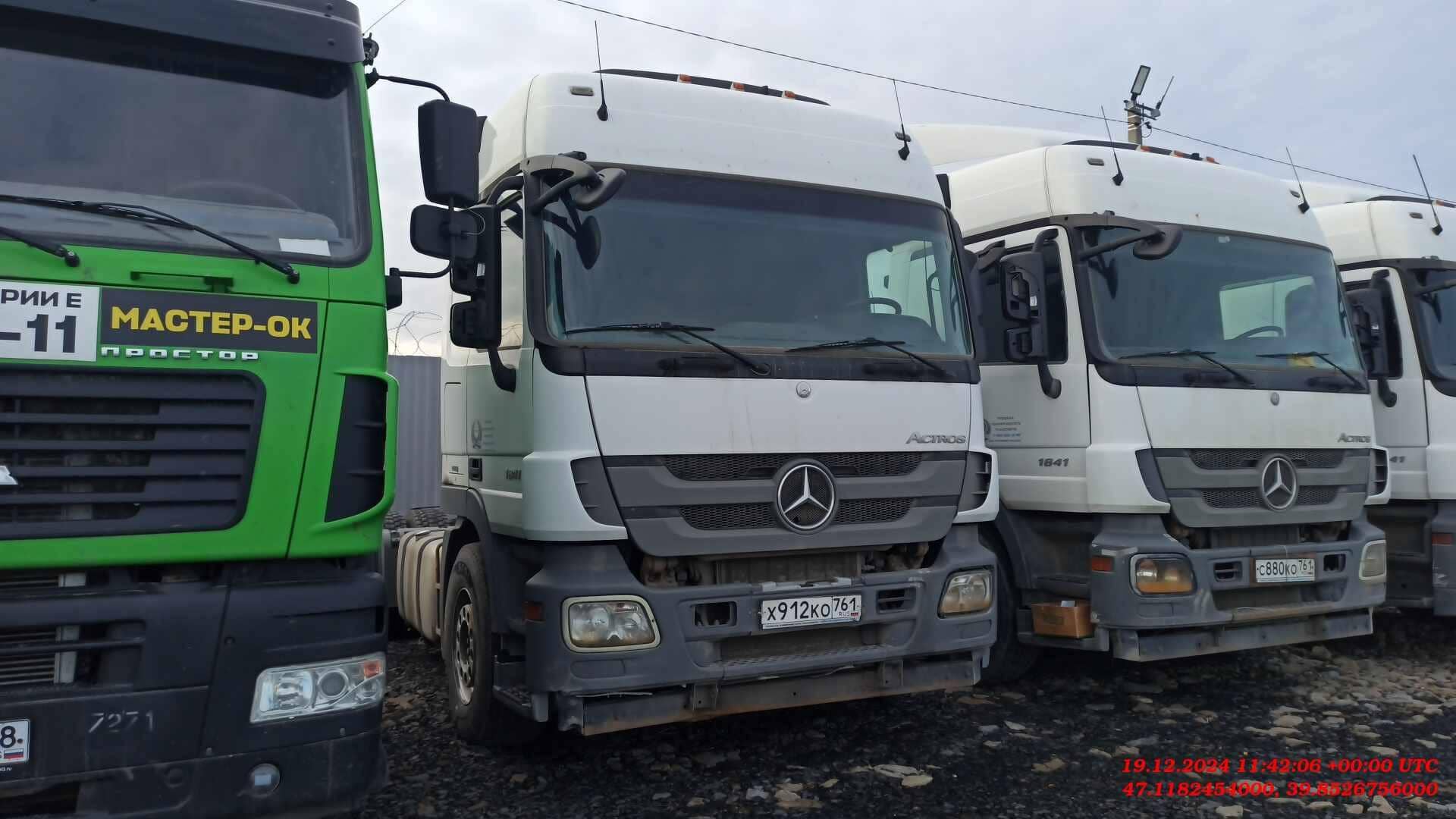 Mercedes-Benz Actros 3 1844 LS 4x2 (Megaspace),  655 237 км, 2018 года в лизинг
