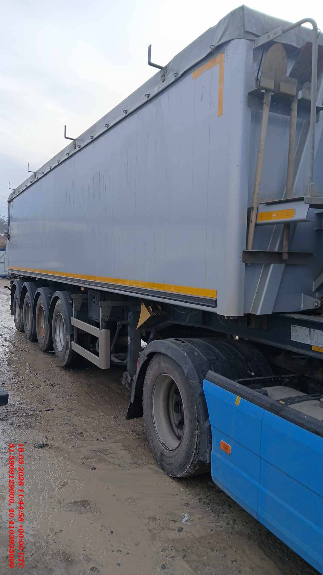 BODEX Самосвальный KIS 4WA1 40 м³, 2023 года в лизинг