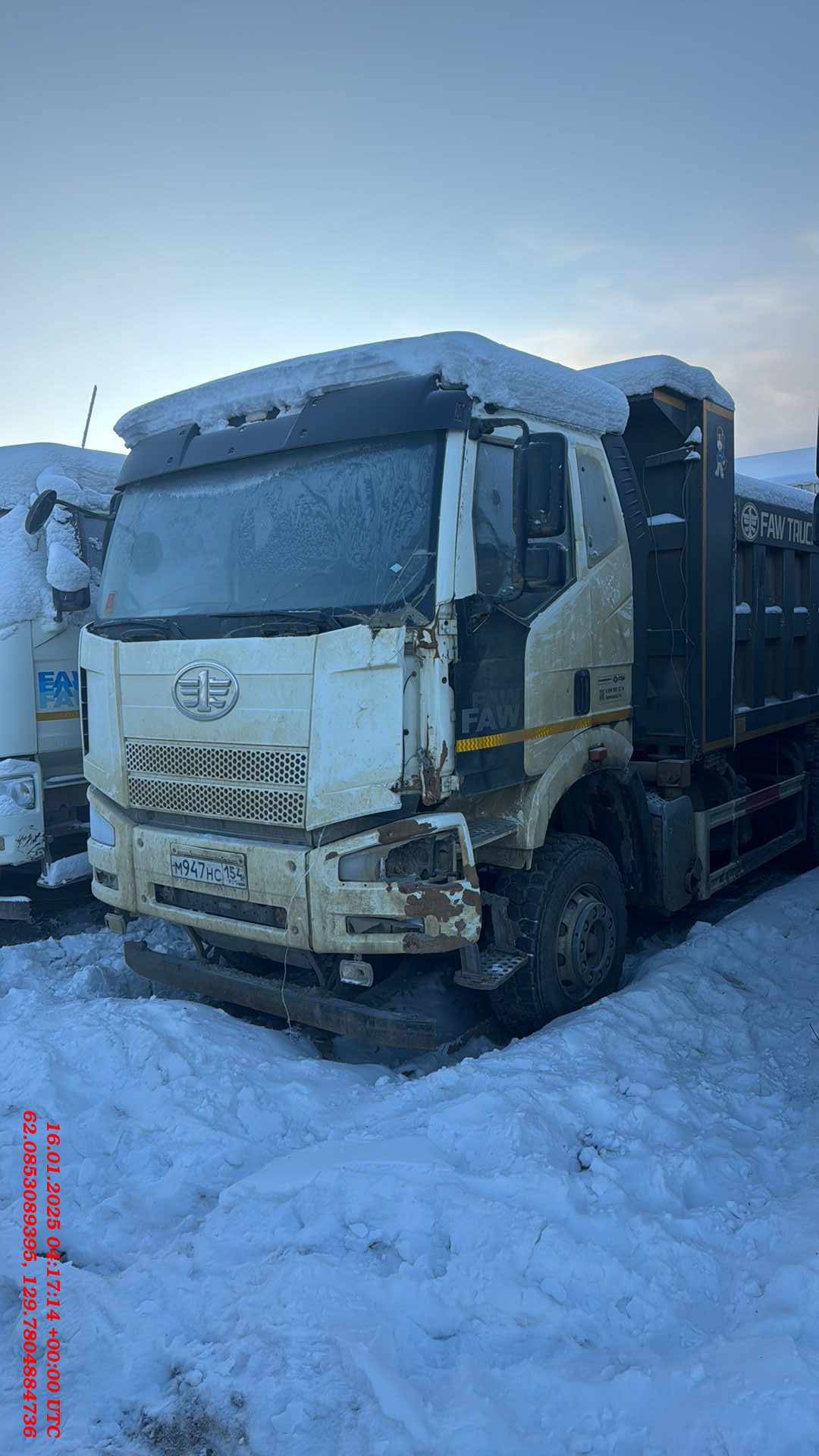 FAW CA3250P66K2T1E5 6х4,  63 040 км, 2022 года в лизинг