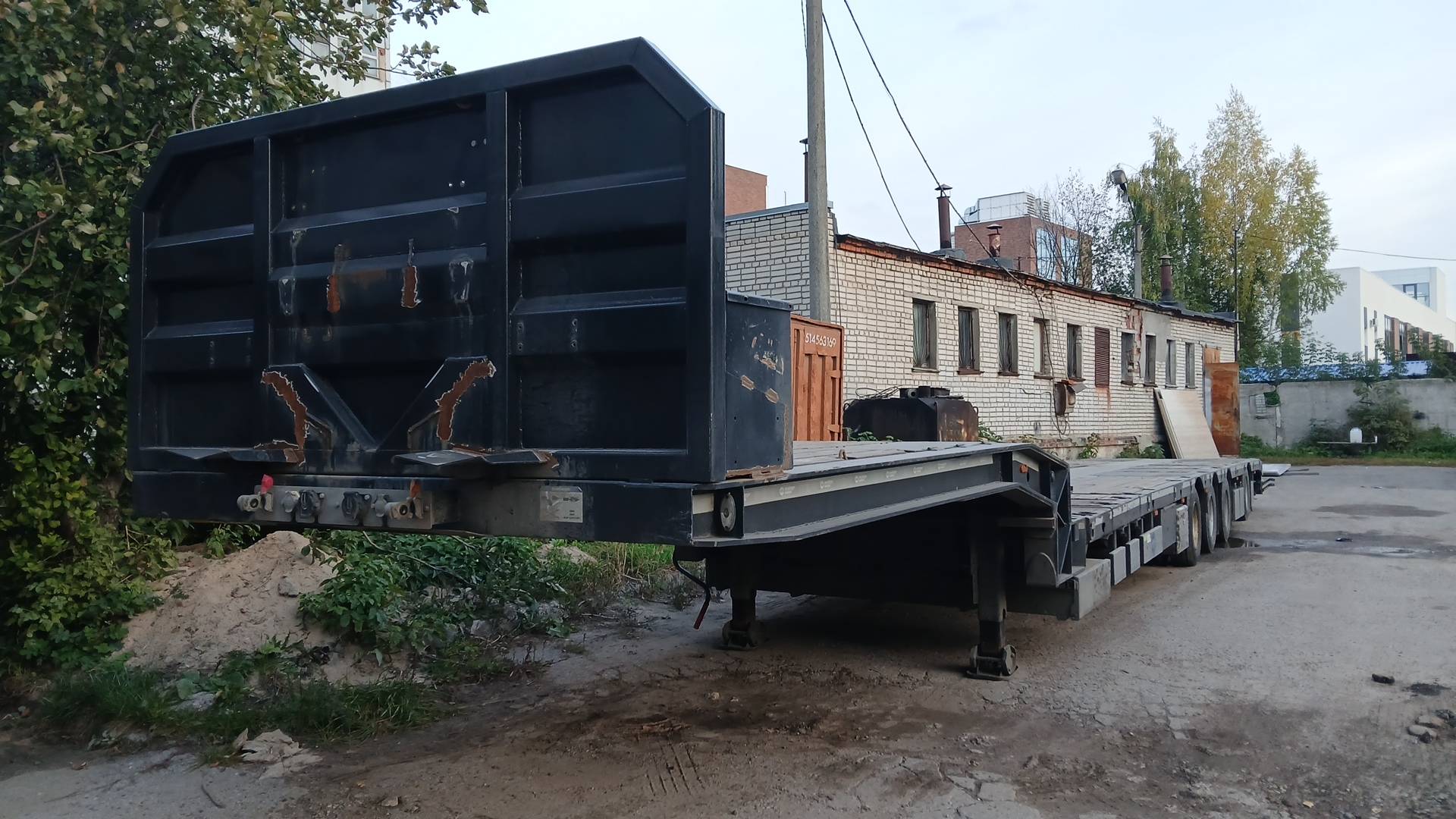 НОВТРАК Meusburger Тяжеловоз низкорамный раздвижной, ТP-480, 2023 года в лизинг