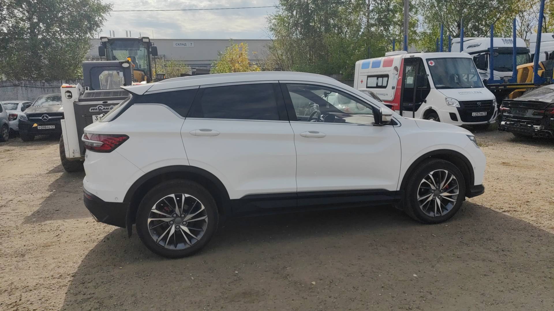 Belgee X50,  3 784 км, 2024 года в лизинг