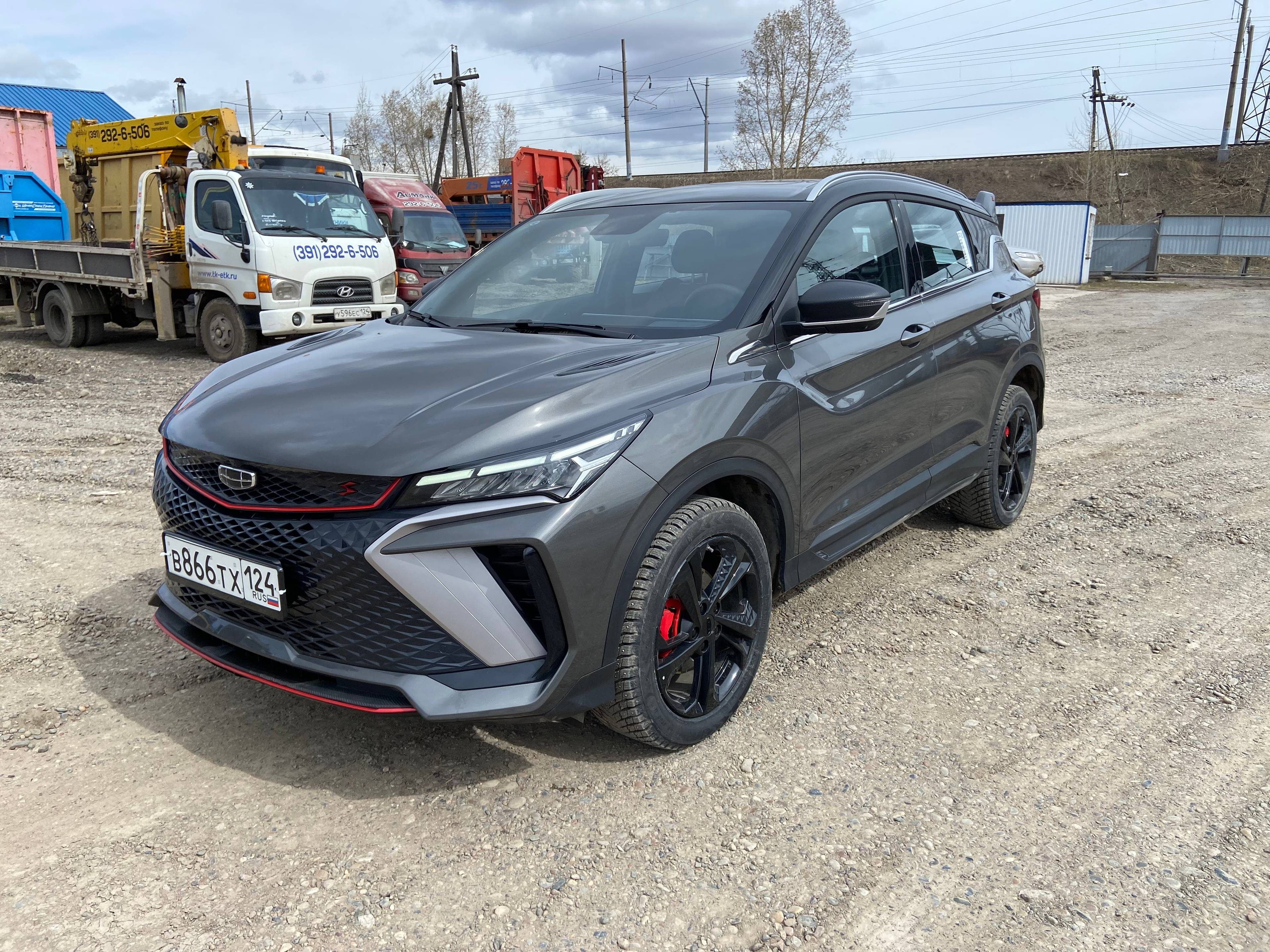 Geely BINYUE COOL,  9 194 км, 2023 года в лизинг