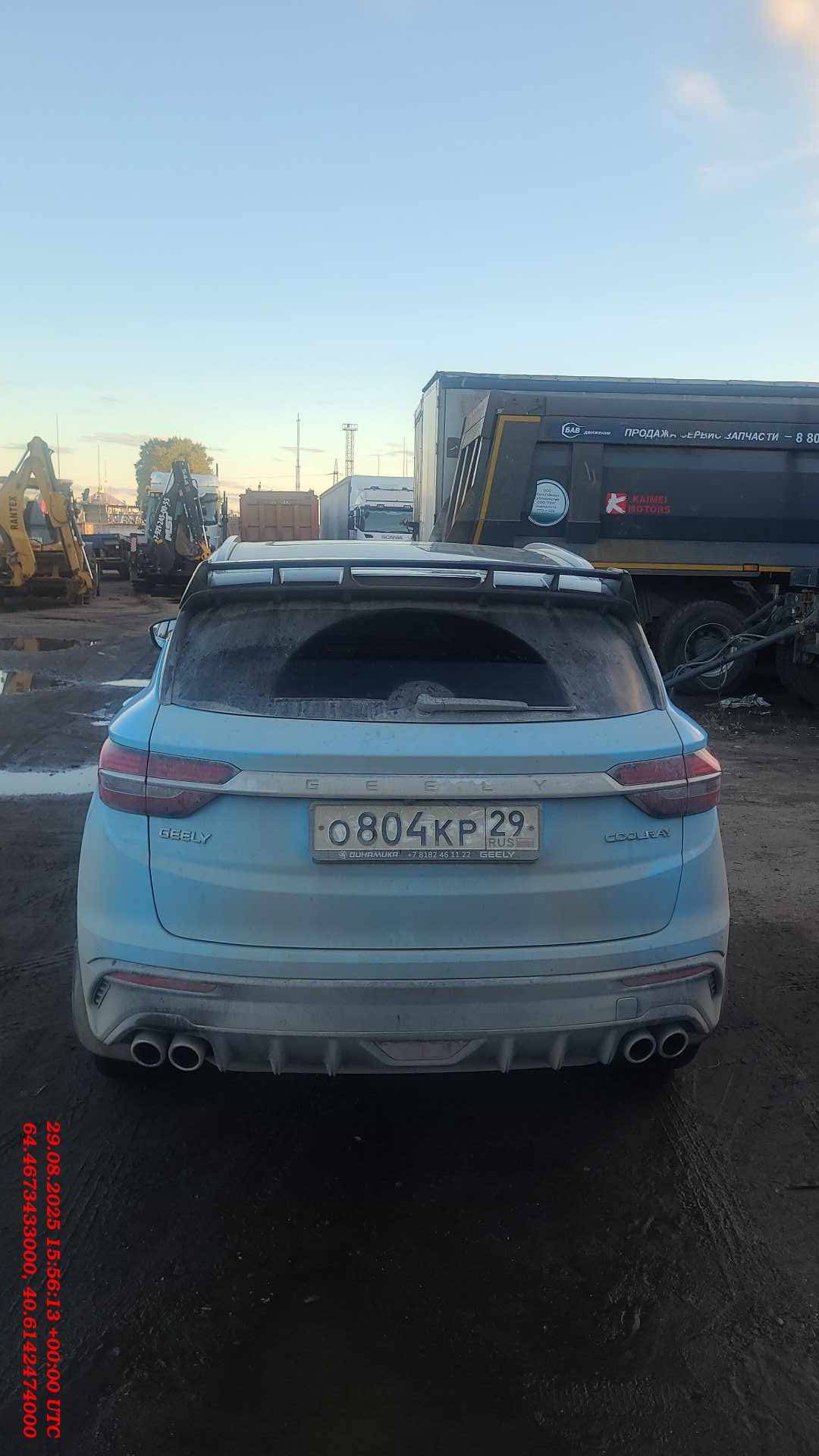 Geely Coolray,  25 887 км, 2022 года в лизинг