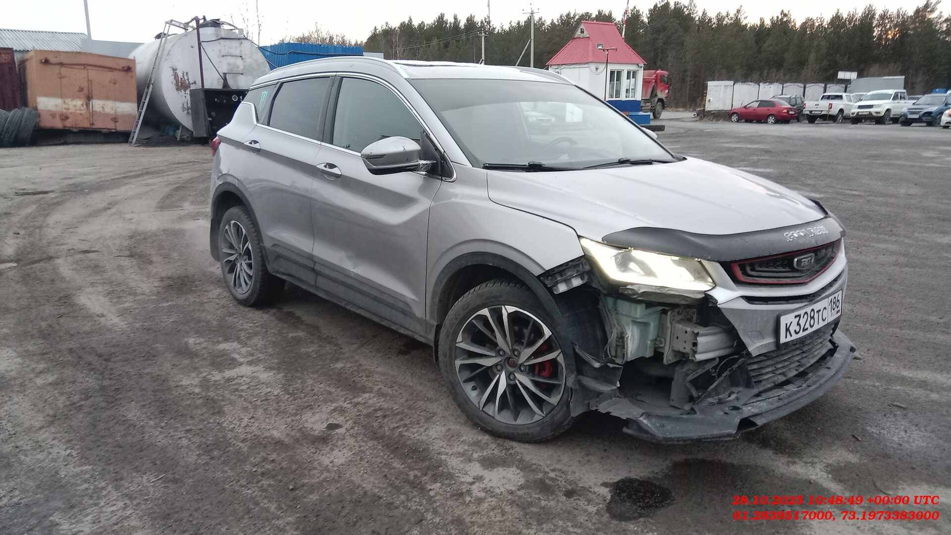 Geely Coolray,  234 502 км, 2022 года в лизинг