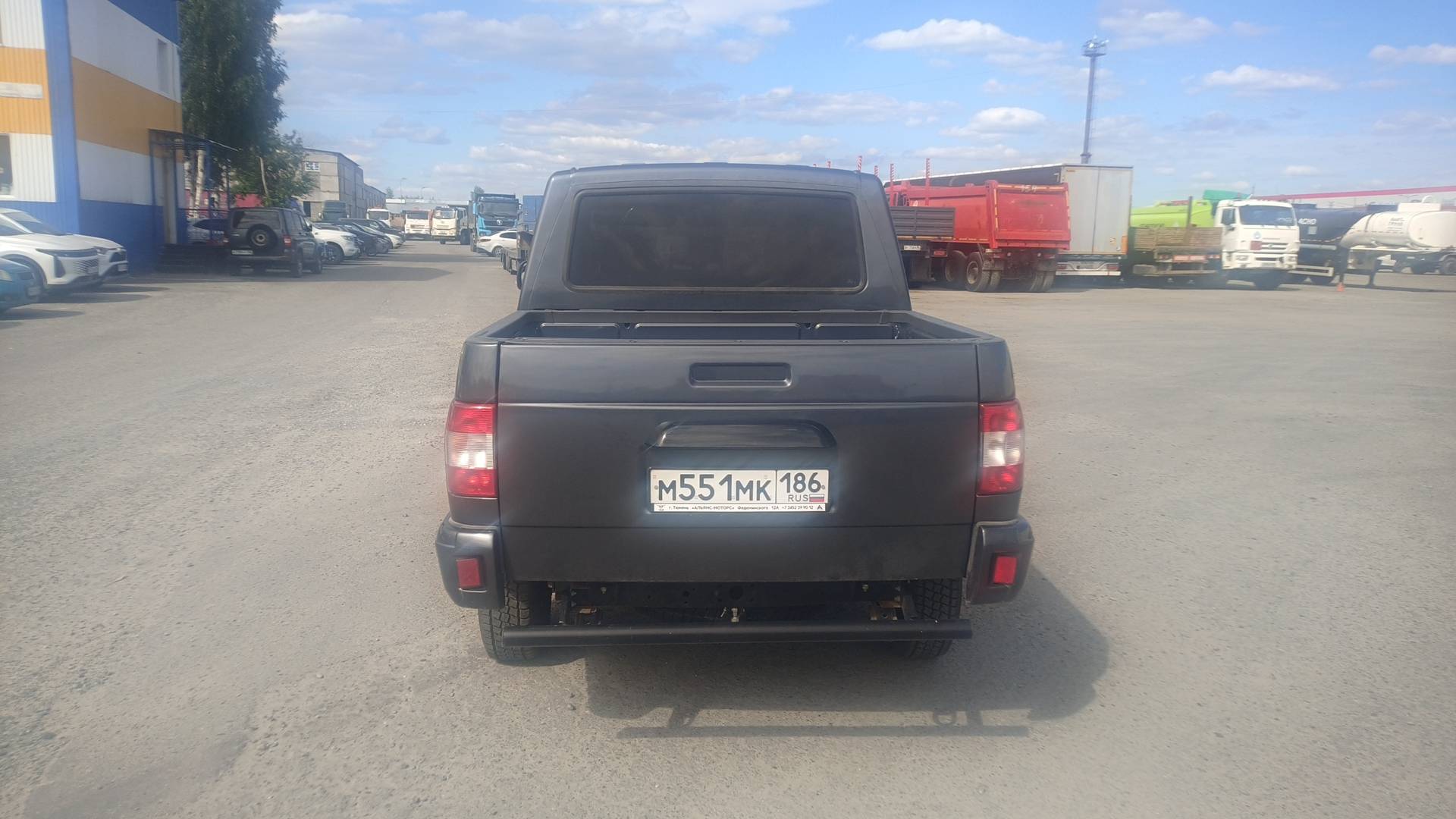 УАЗ Pickup,  1 086 км, 2025 года в лизинг