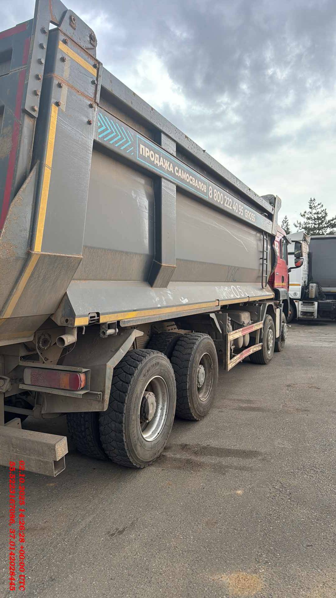 HOWO ZZ3317V386GE1 8х4,  356 019 км, 2022 года в лизинг