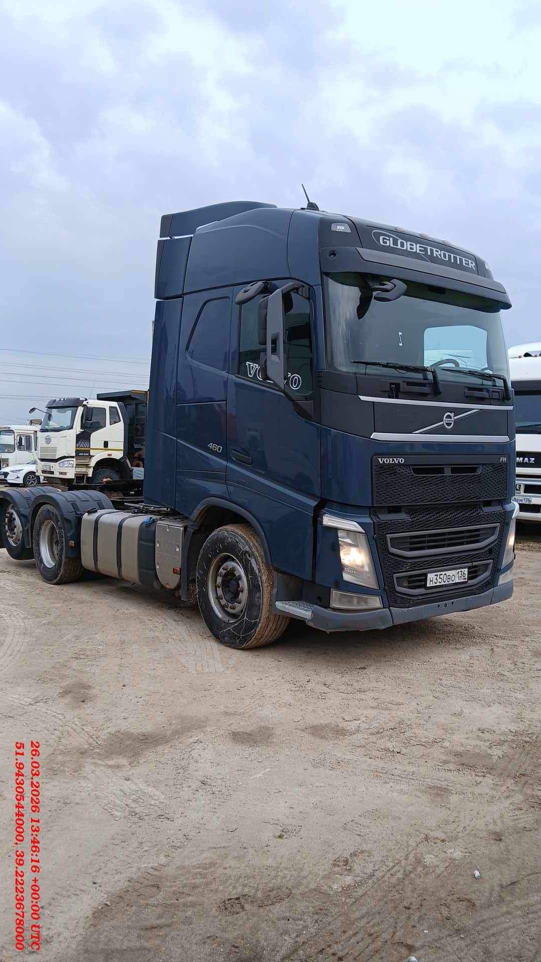 Volvo FH 460 6x2 (FH),  1 368 697 км, 2019 года в лизинг