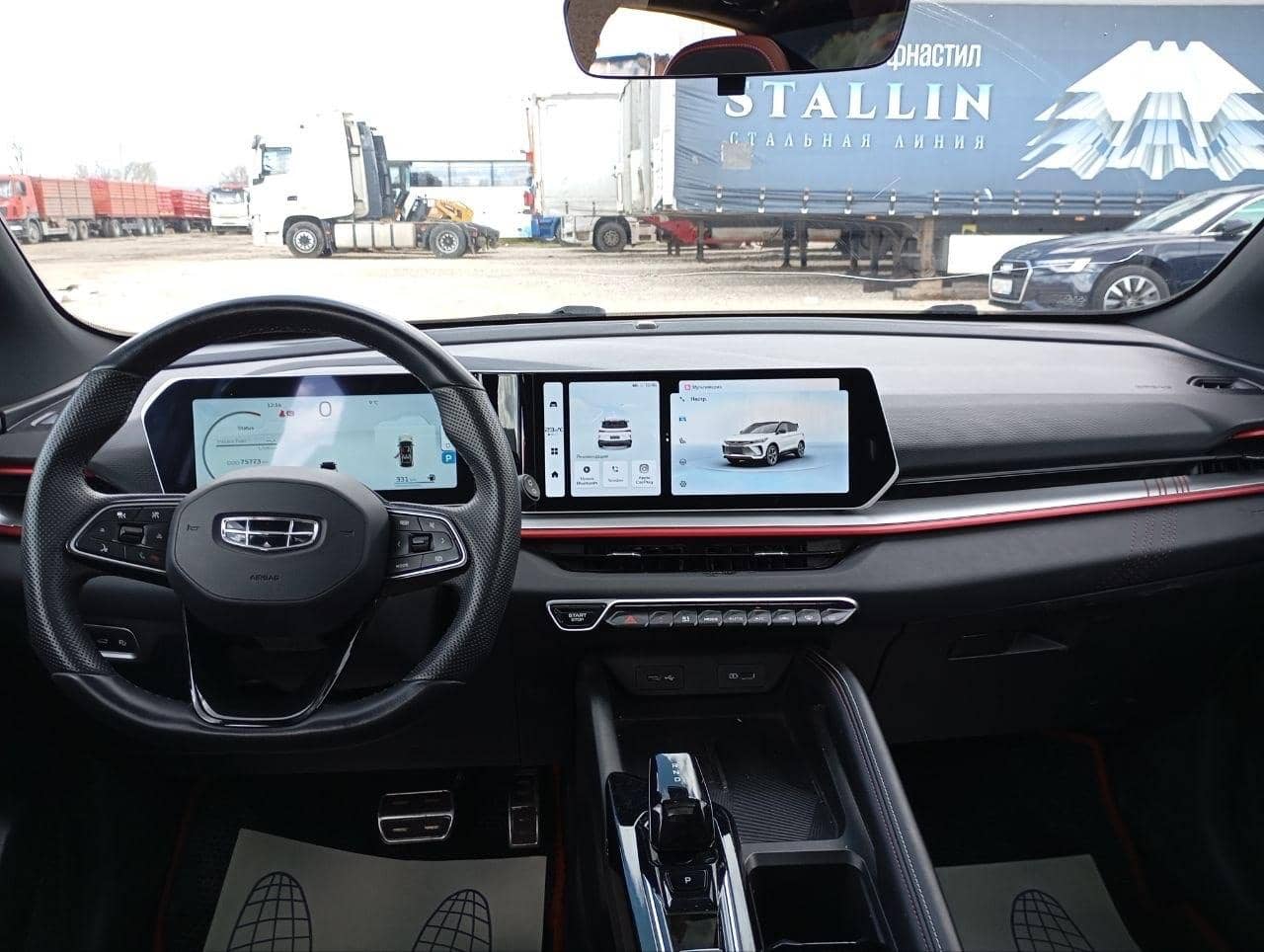 Geely Coolray,  75 773 км, 2024 года в лизинг