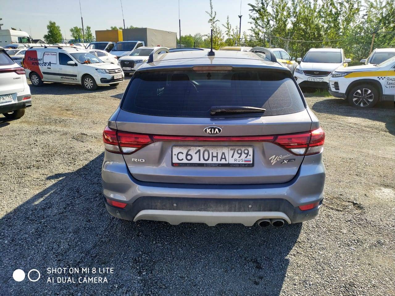 KIA Rio,  150 181 км, 2018 года