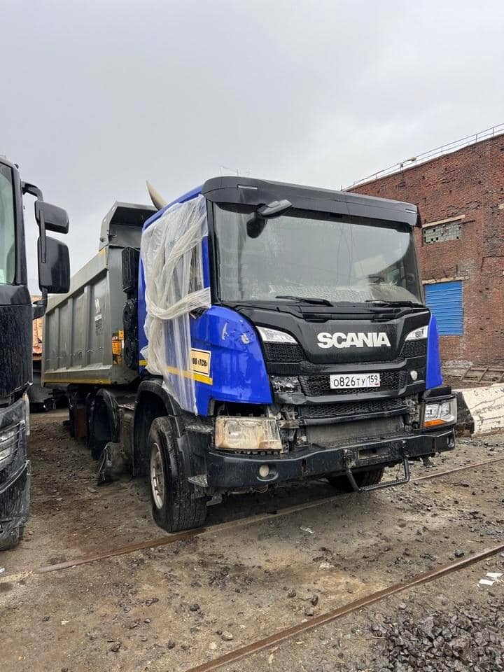 SCANIA P 440 B8x4HZ (L) (СP14),  215 000 км, 2021 года