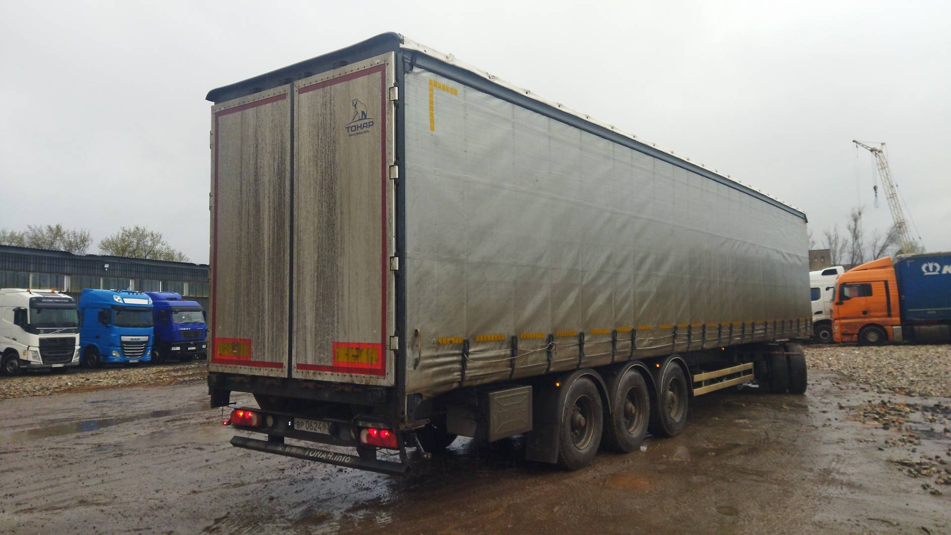 Тонар 9888 Шторно-бортовой, 2021 года в лизинг