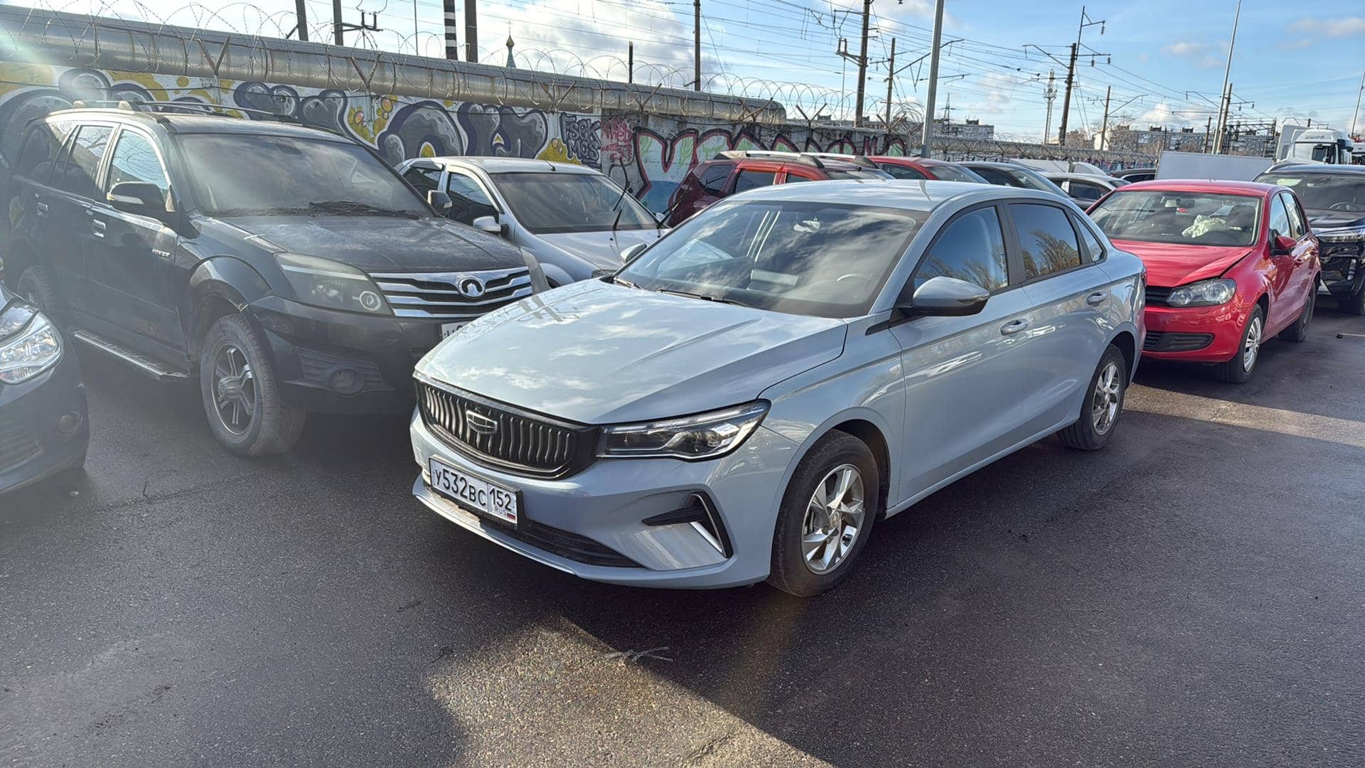 Geely Emgrand,  79 398 км, 2023 года в лизинг