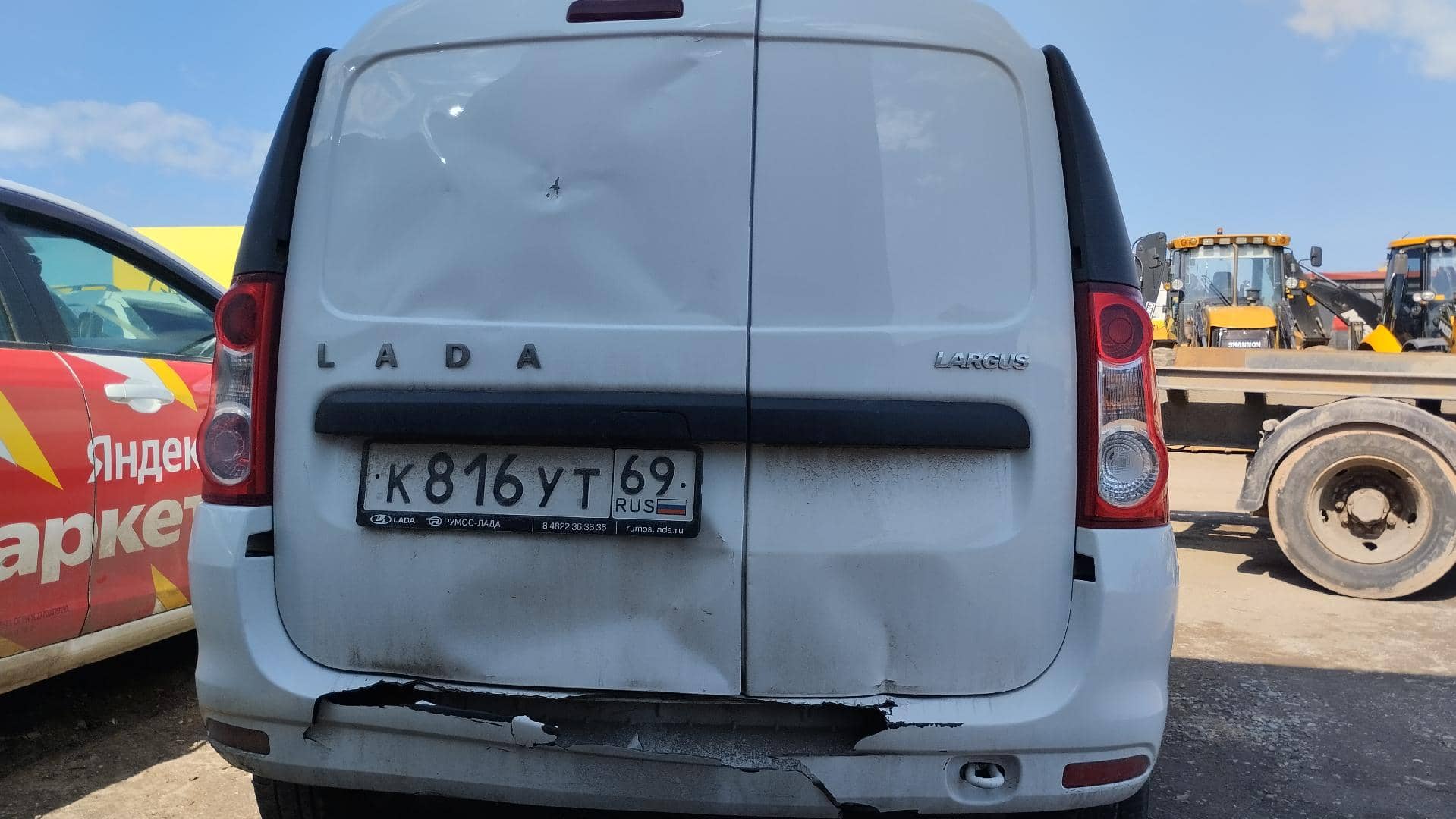 Lada Largus фургон,  54 662 км, 2024 года в лизинг