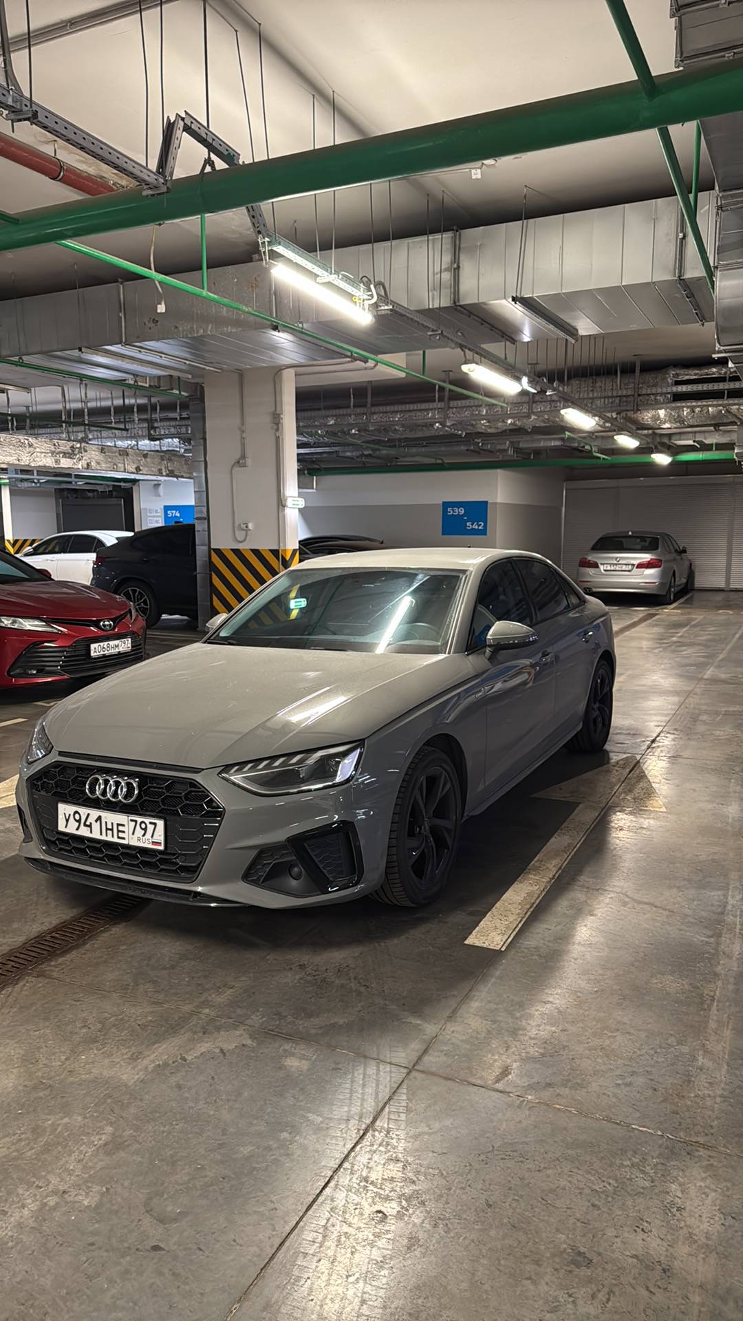 Audi A4,  34 884 км, 2021 года в лизинг