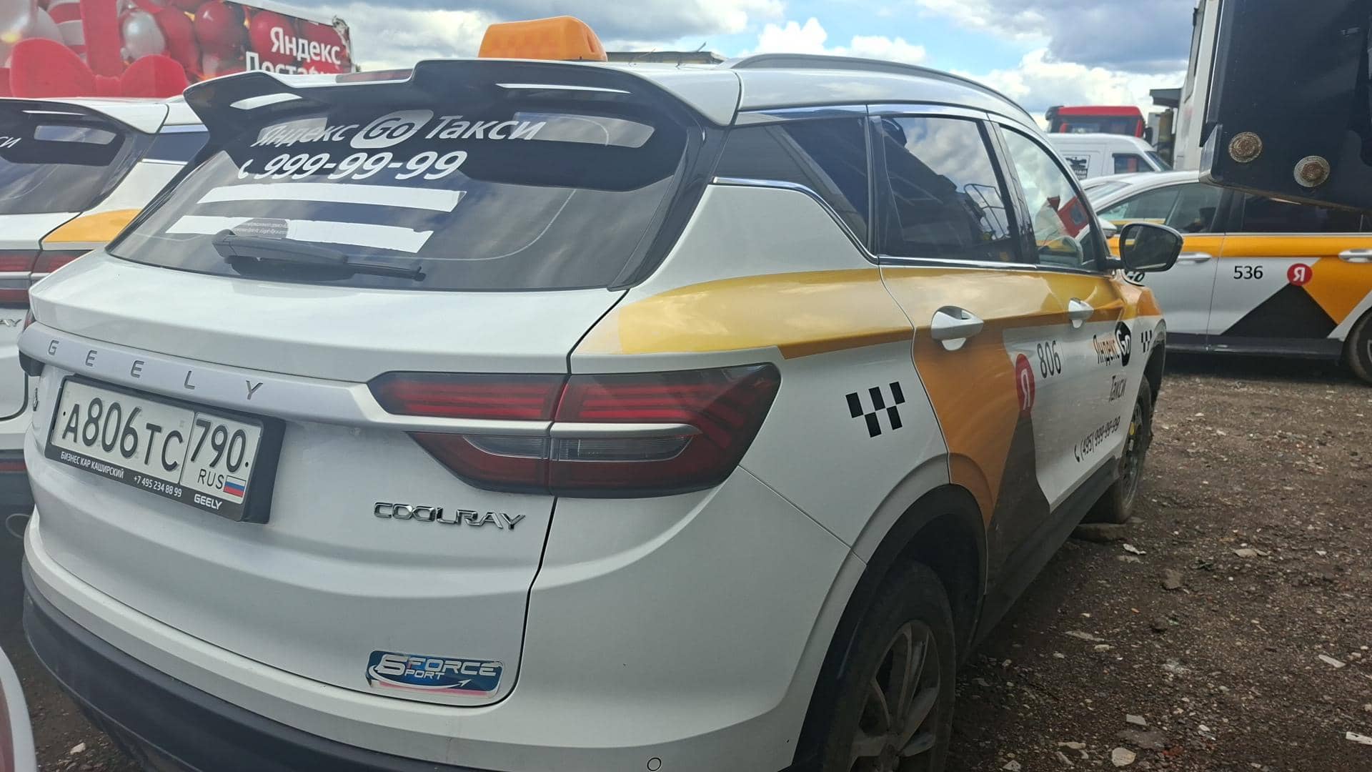 Geely Coolray,  172 603 км, 2023 года в лизинг