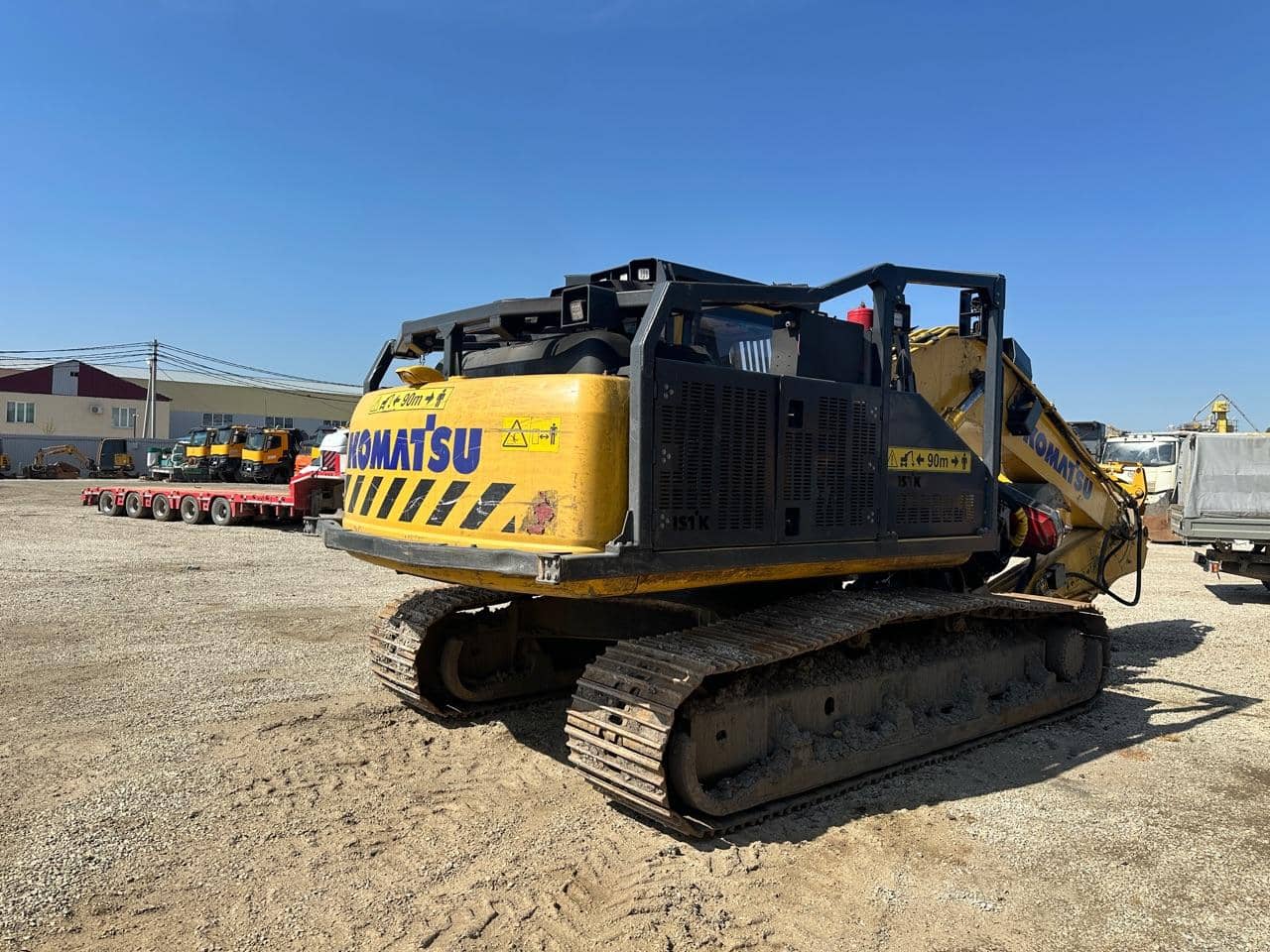 KOMATSU PC210LC-10M0 с харвестрной головкой Komatsu C144, 2022 года в лизинг