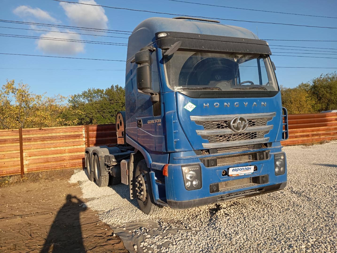HONGYAN CQ4187HD12381T LNG,  51 757 км, 2023 года в лизинг