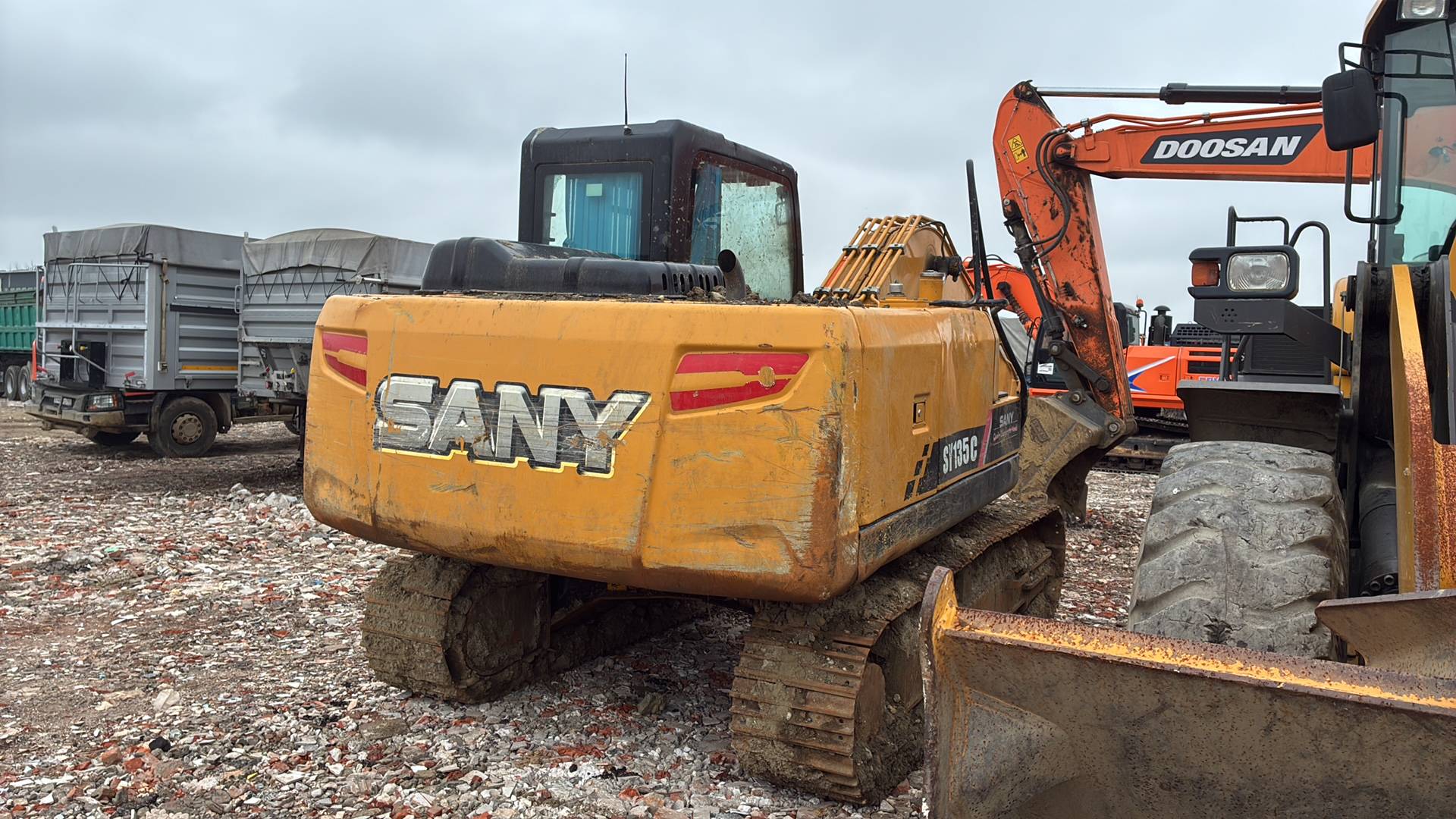 SANY SY135C,  9 600 км, 2022 года в лизинг